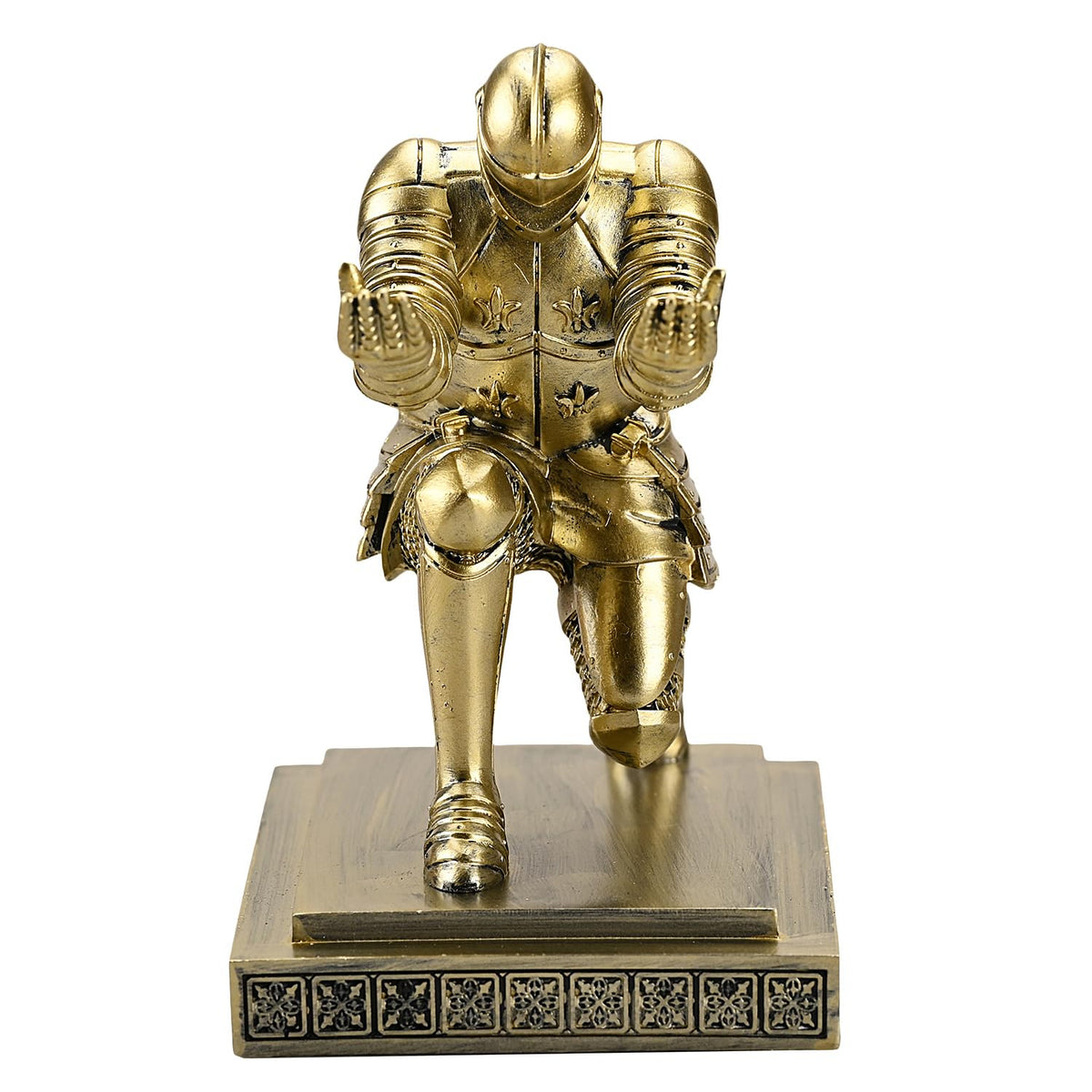 Amoysanli Knight Pen Holder Desk Organizers and Accessories as Gift Copper