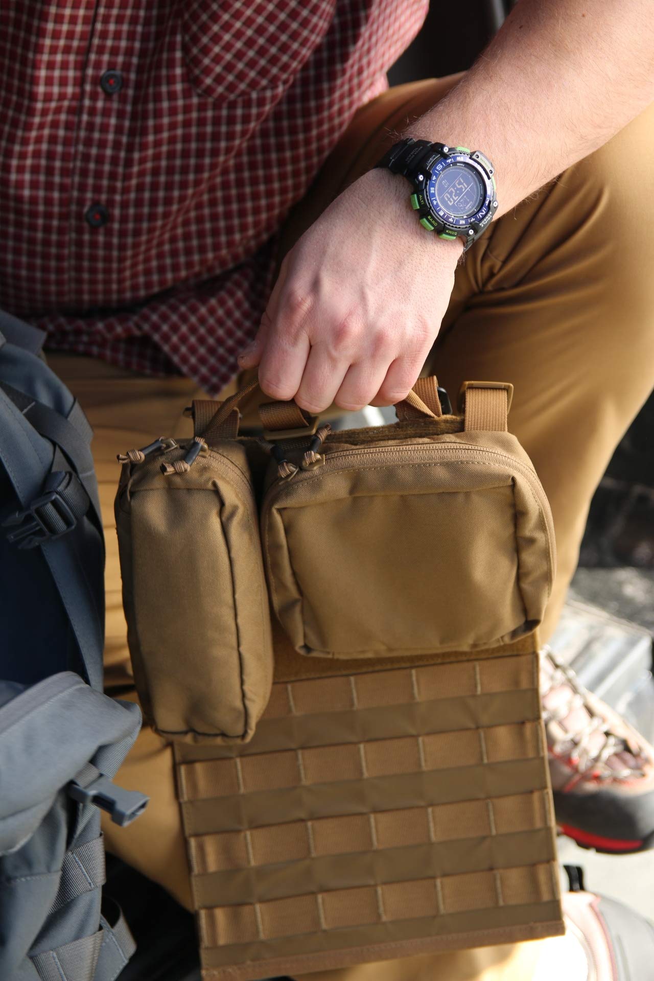 Helikon-Tex Pencil Case Insert, Coyote Brown, Versatile Insert System