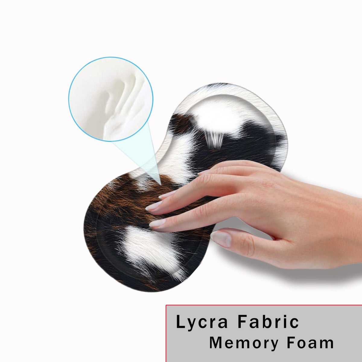 CICPLKSE Mouse Pad with Wrist Support + Desk Mat + Coaster 3 in 1 Set, XL Large Gaming Mousepad