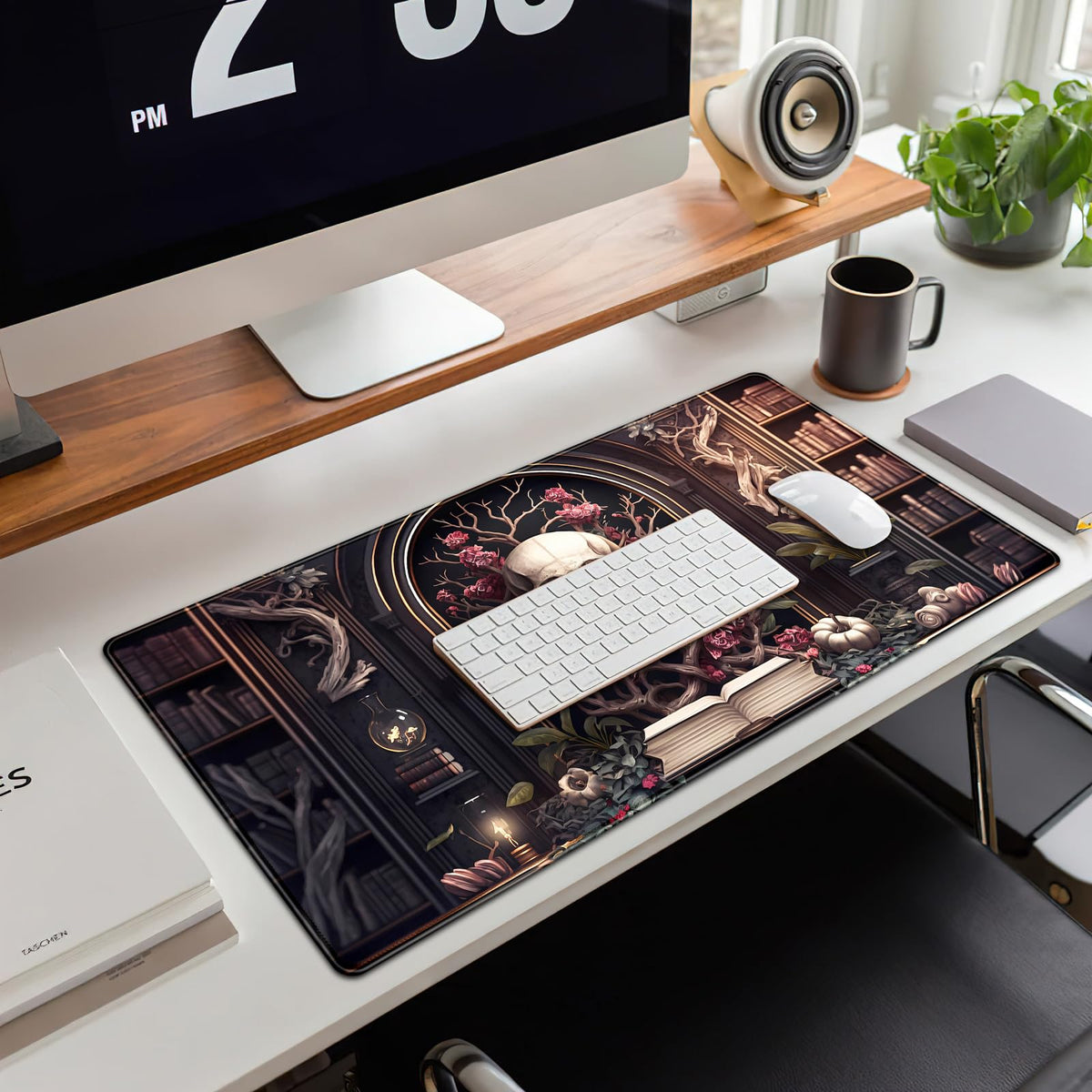 CYZFF Gothic Large Mouse Pad XXL Desk Pad Gaming Mousepad Extended Keyboard Mat 31.5 x 15.7 in