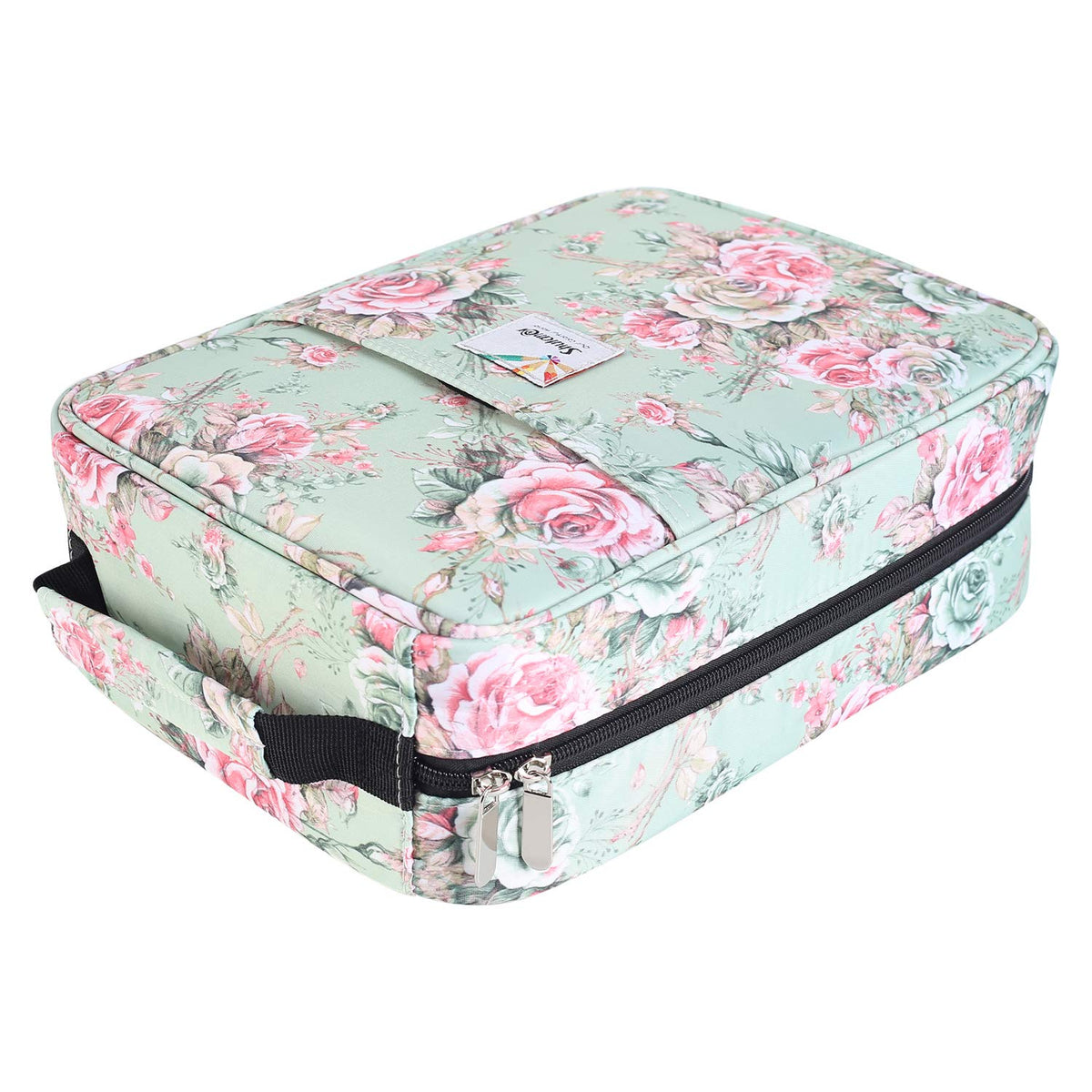 Shulaner Pencil Case Slot Holds 270 to 274 Colored Pencils or 180 to184 Color Gel Pens with Zipper