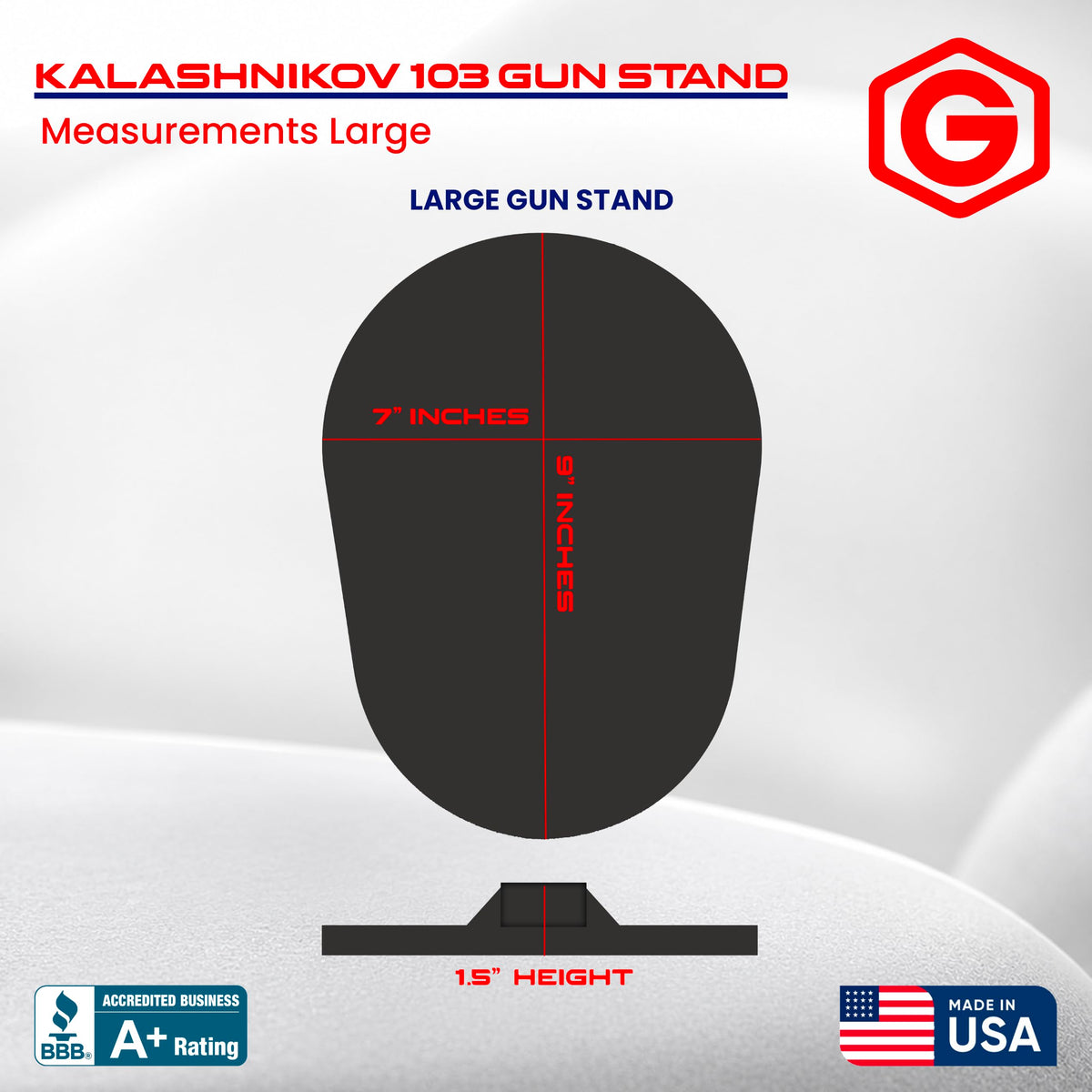 Gun Stand, Pistol Stand, Rifle Stand, Magazine Stand, Handgun Stand, Gun Safe Organizer, Mag Holder
