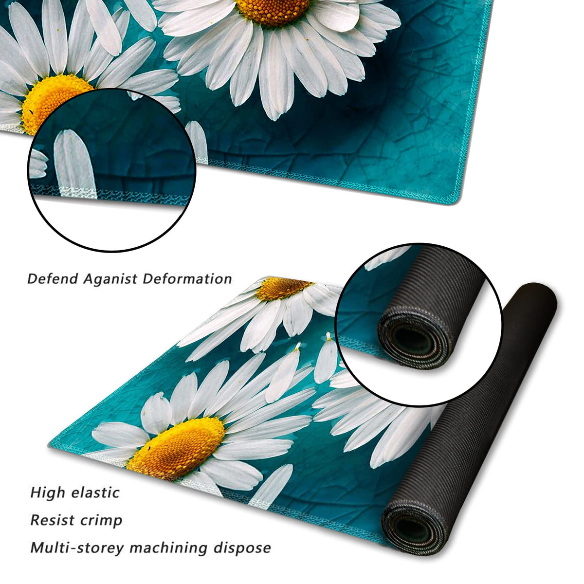 ArtSo Large Gaming Mouse Pad Extended Desk Pad XL Keyboard Mat Long Mousepad Decor Writing Pad