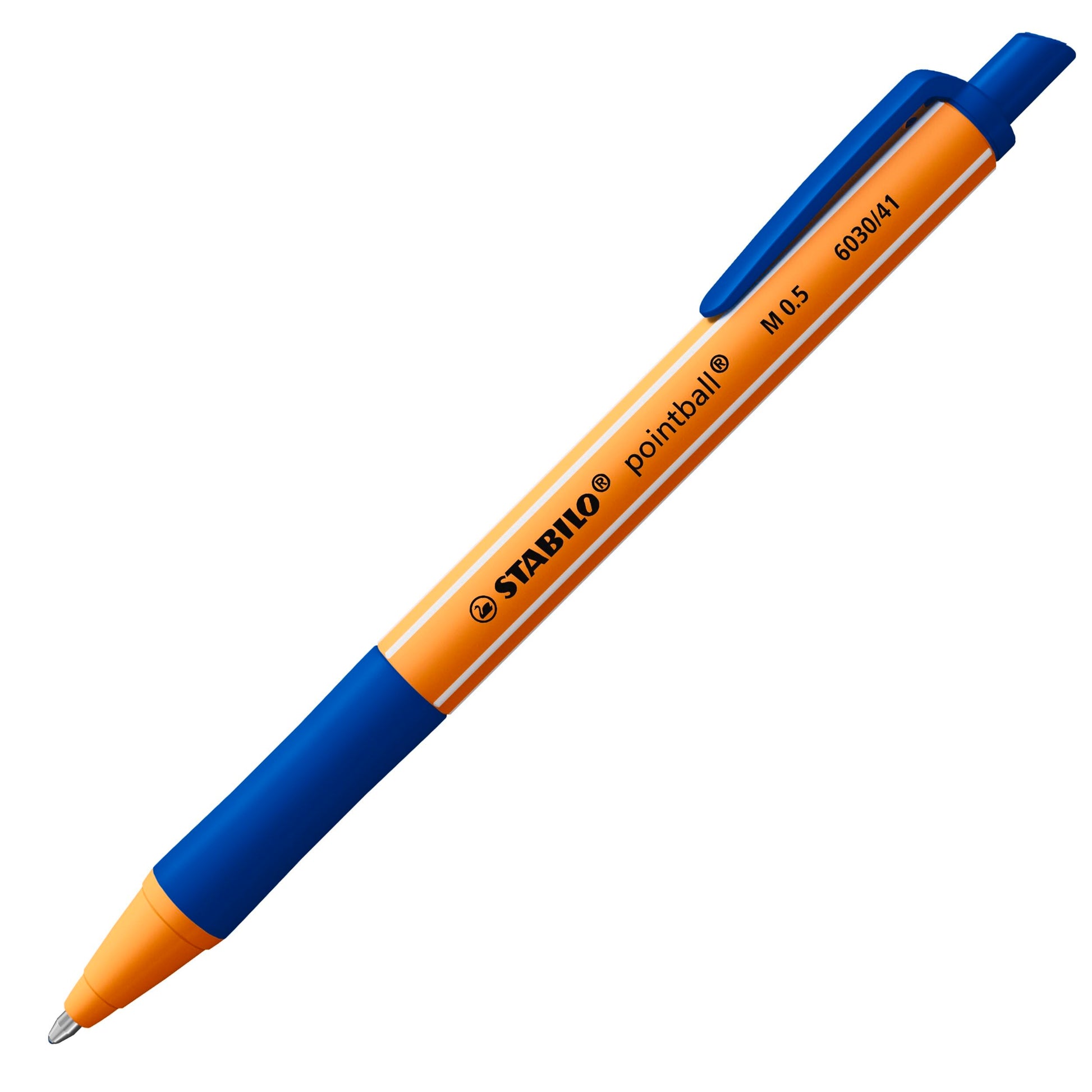 Ballpoint -STABILO pointball Blue Box of 10