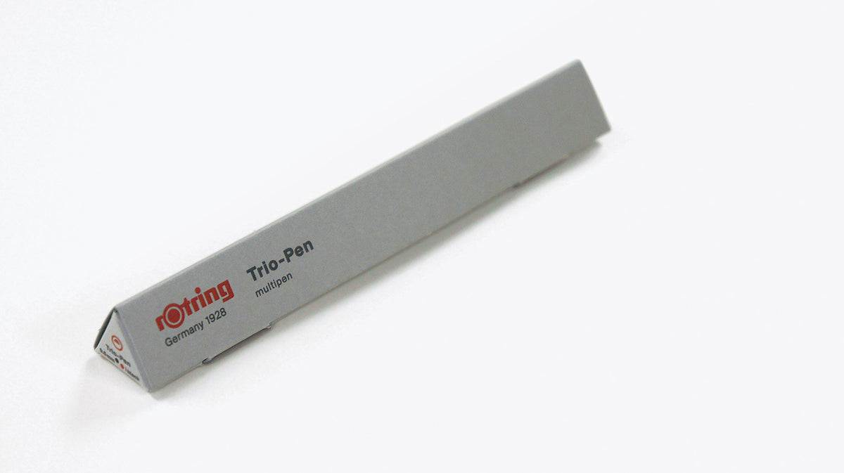 rOtring Multi-Function Pen, Four-In-One, 0.5mm Mechanical Pencil with Black/Red/Blue Ballpoint Pen