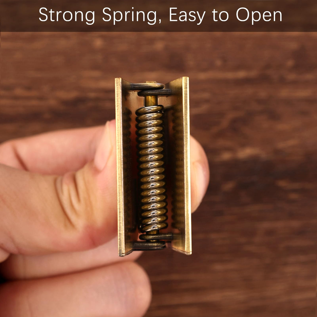 Dizdkizd Vintage Metal Clip for Journals, Planners, Notebooks, Brass Colored Book Clip Little