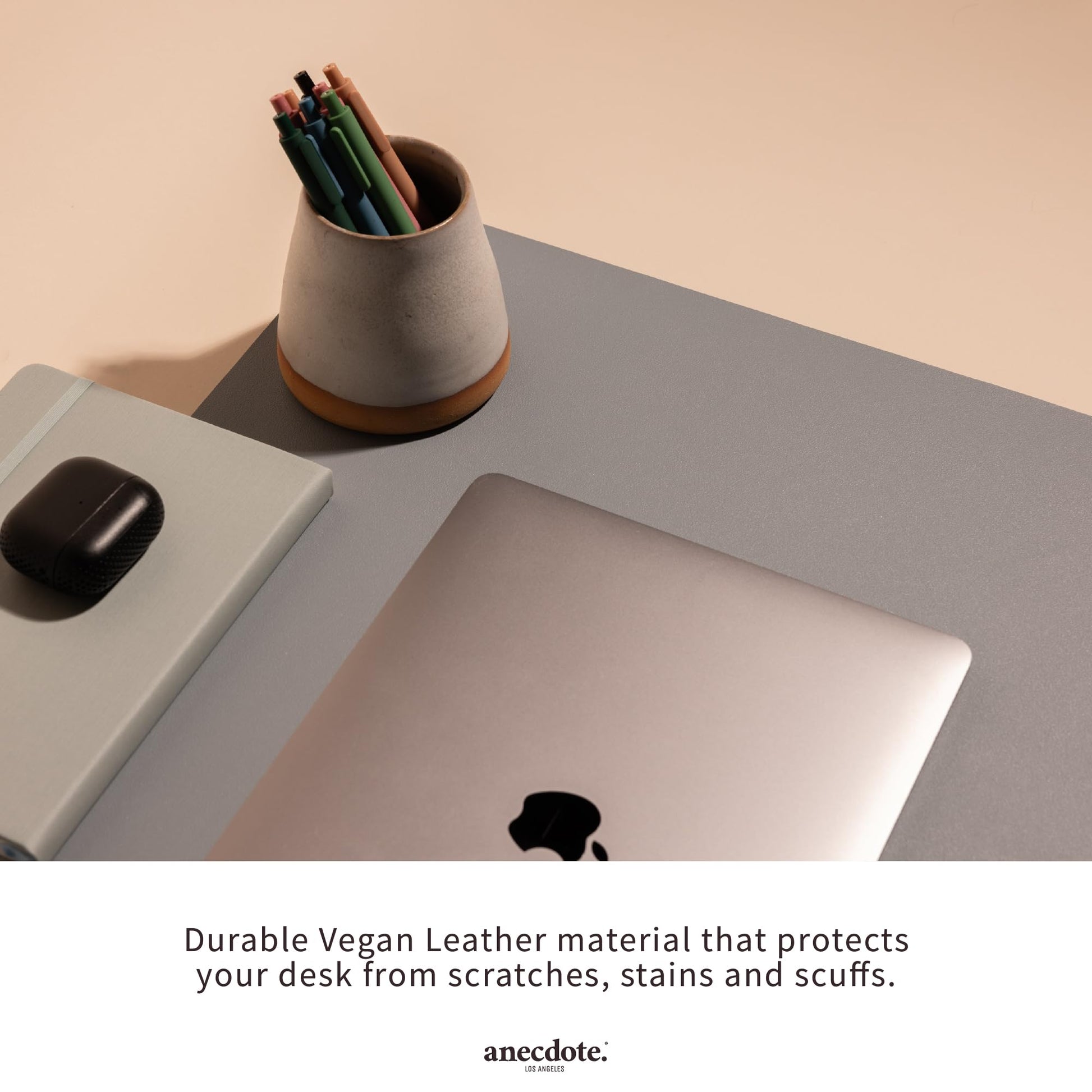 Anecdote Office Desk Pad Mat, Large Keyboard & Mouse Pad, Home Desk Blotter