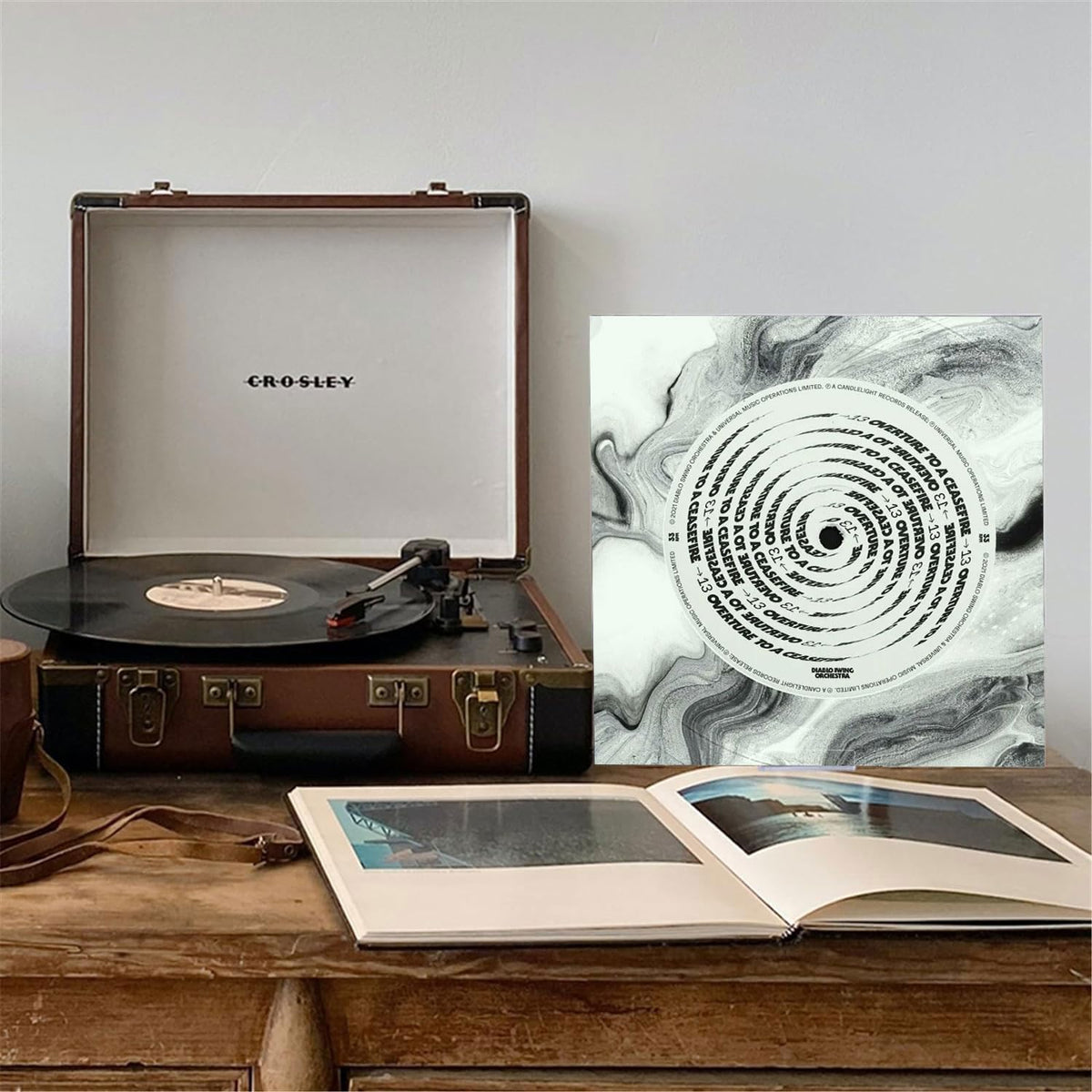 Kalami 3 Pack Vinyl Record Stand Display Album LP Cover