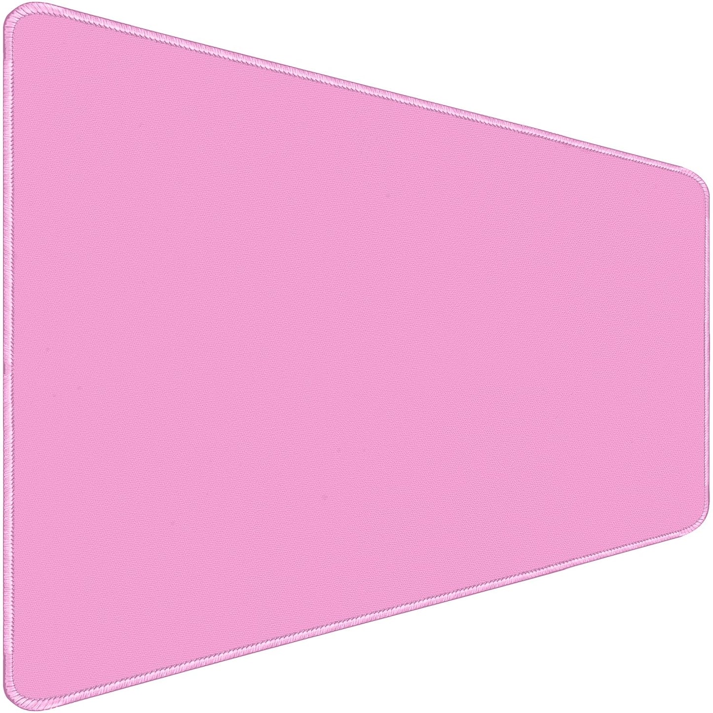 31.5" x 15.7" Waterproof Fabric Mouse Pad, Rubber Anti-Slip, Light Pink