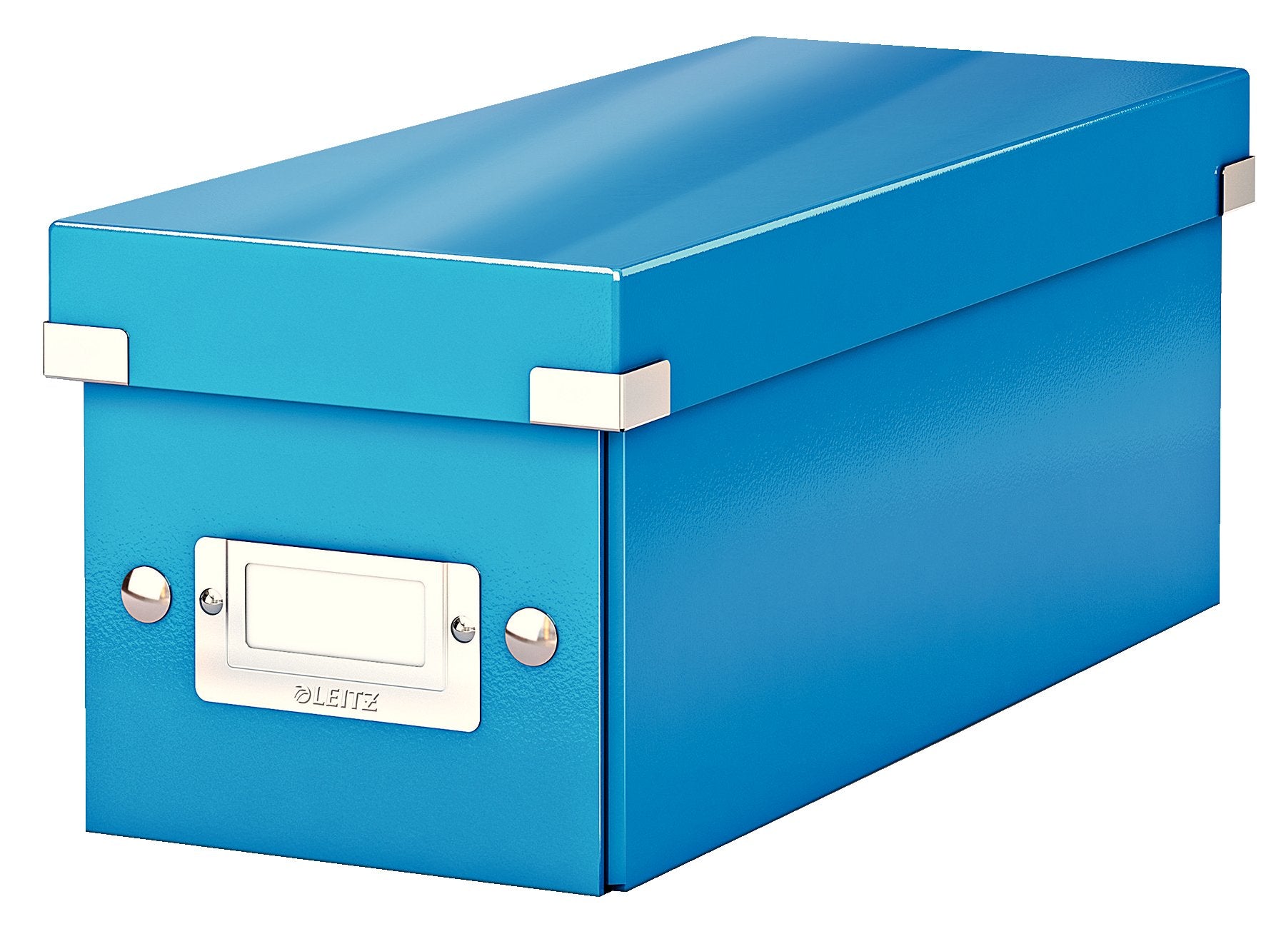 Leitz CD Storage Box, Blue, Click and Store Range, 60410036