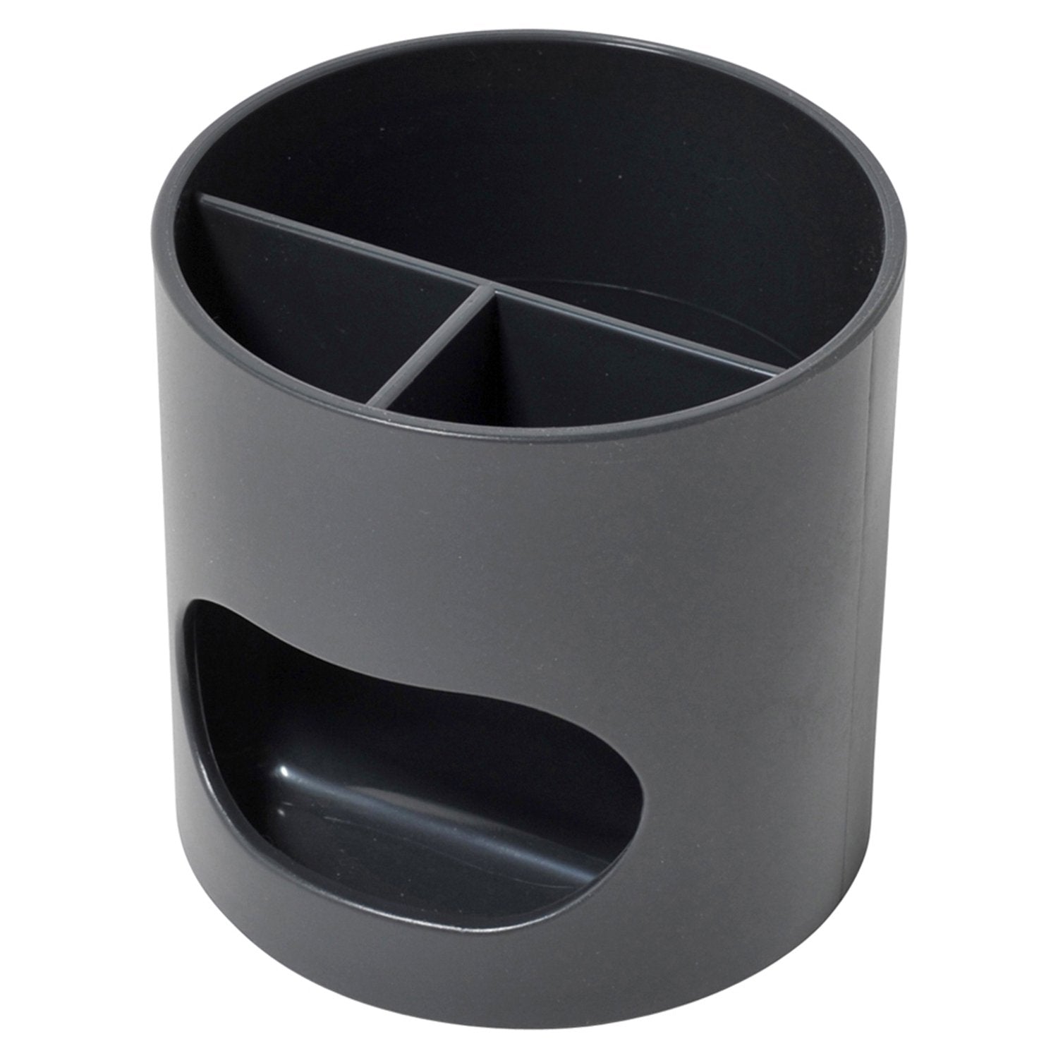 PLUS WP-110N 30-755 Witty Party Pen Holder Dark Gray
