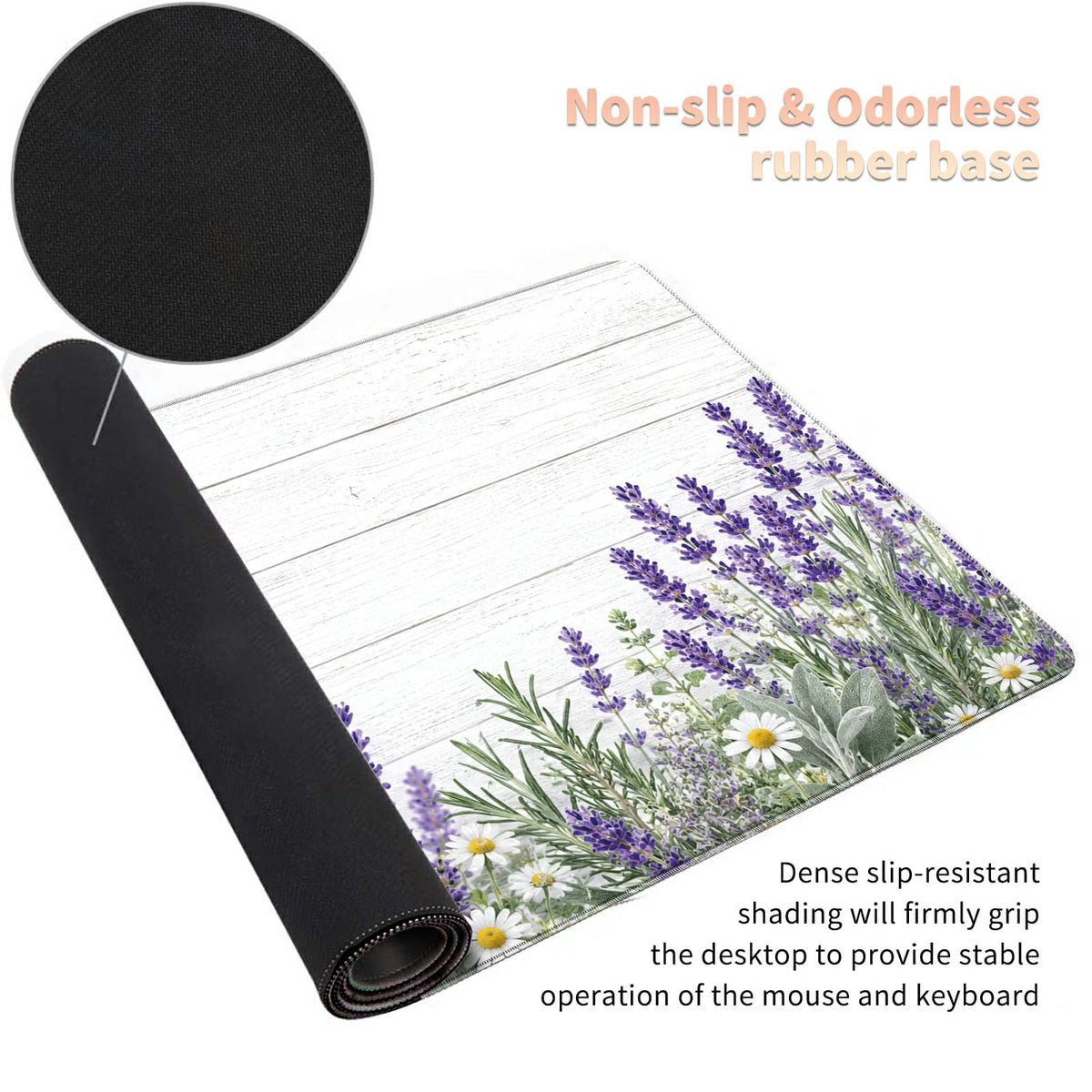 Desk Mat Large Gaming Mouse Pad + Coaster
