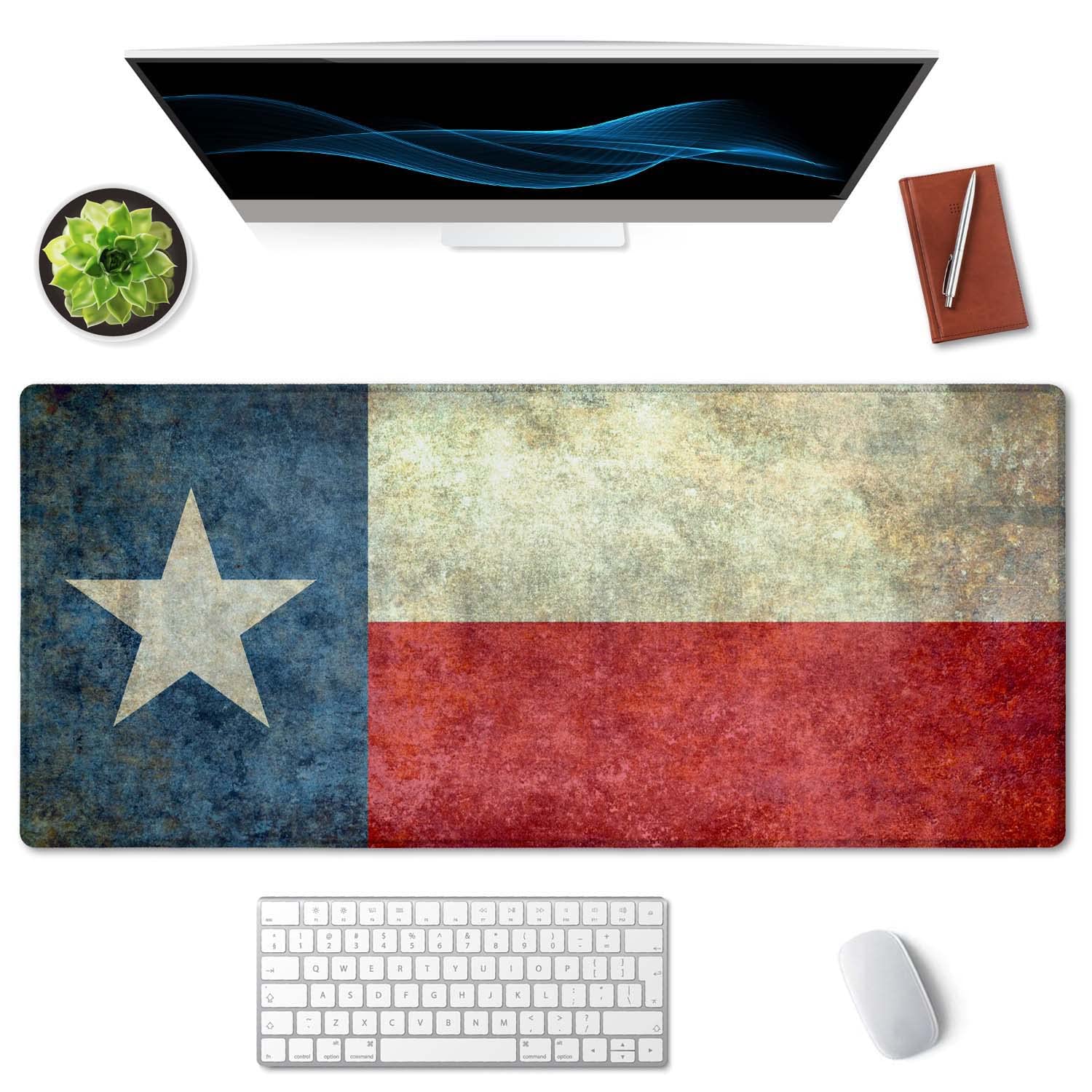 SSOIU Large Mouse Pad, Full Desk XXL Extended Gaming Mouse Pad 35.5" X 15.7", Waterproof Desk Mat