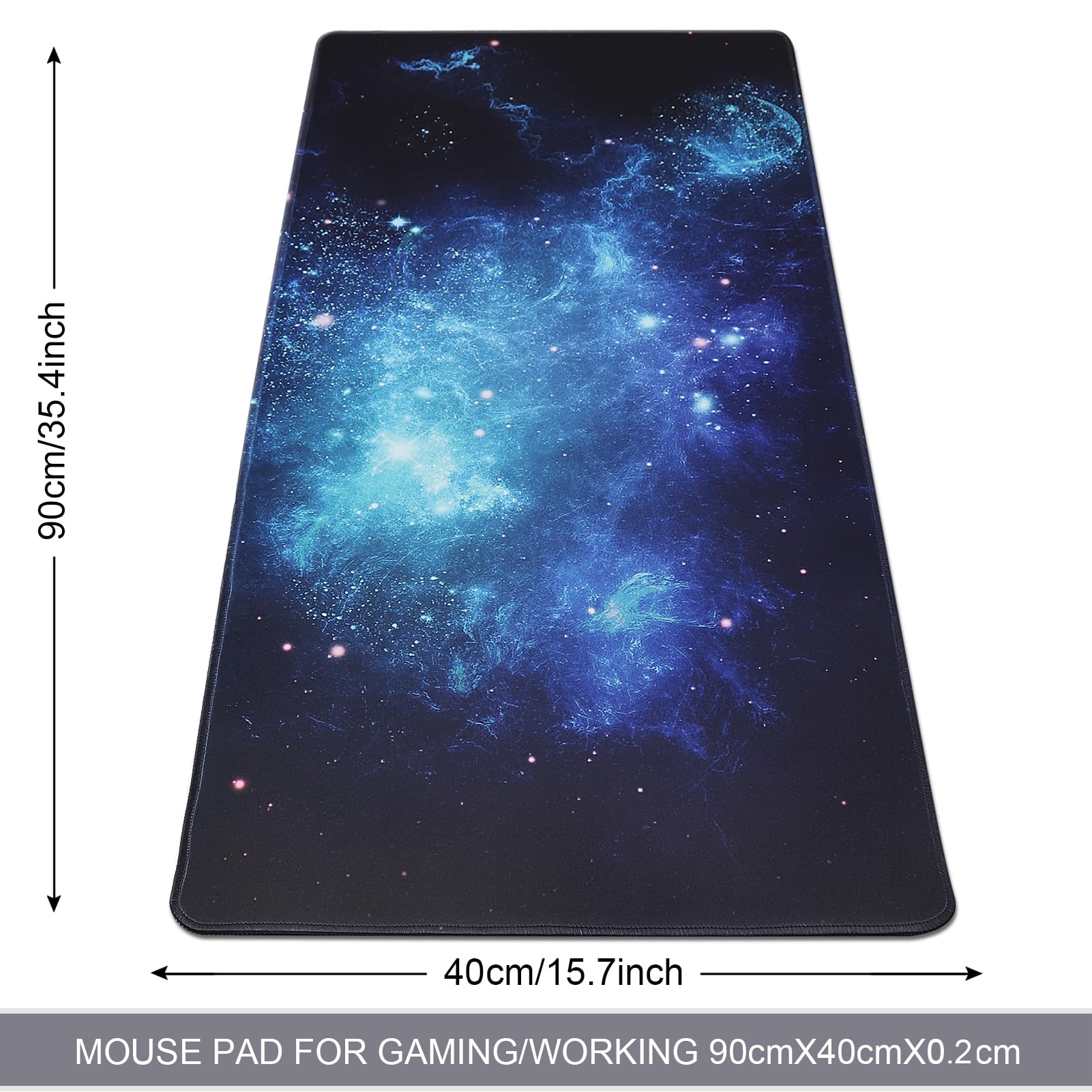 Cmhoo XXL Gaming Mouse Pad 35.4x15.7 Professional Large Mouse Pad & Computer Game Mouse Mat-90x40