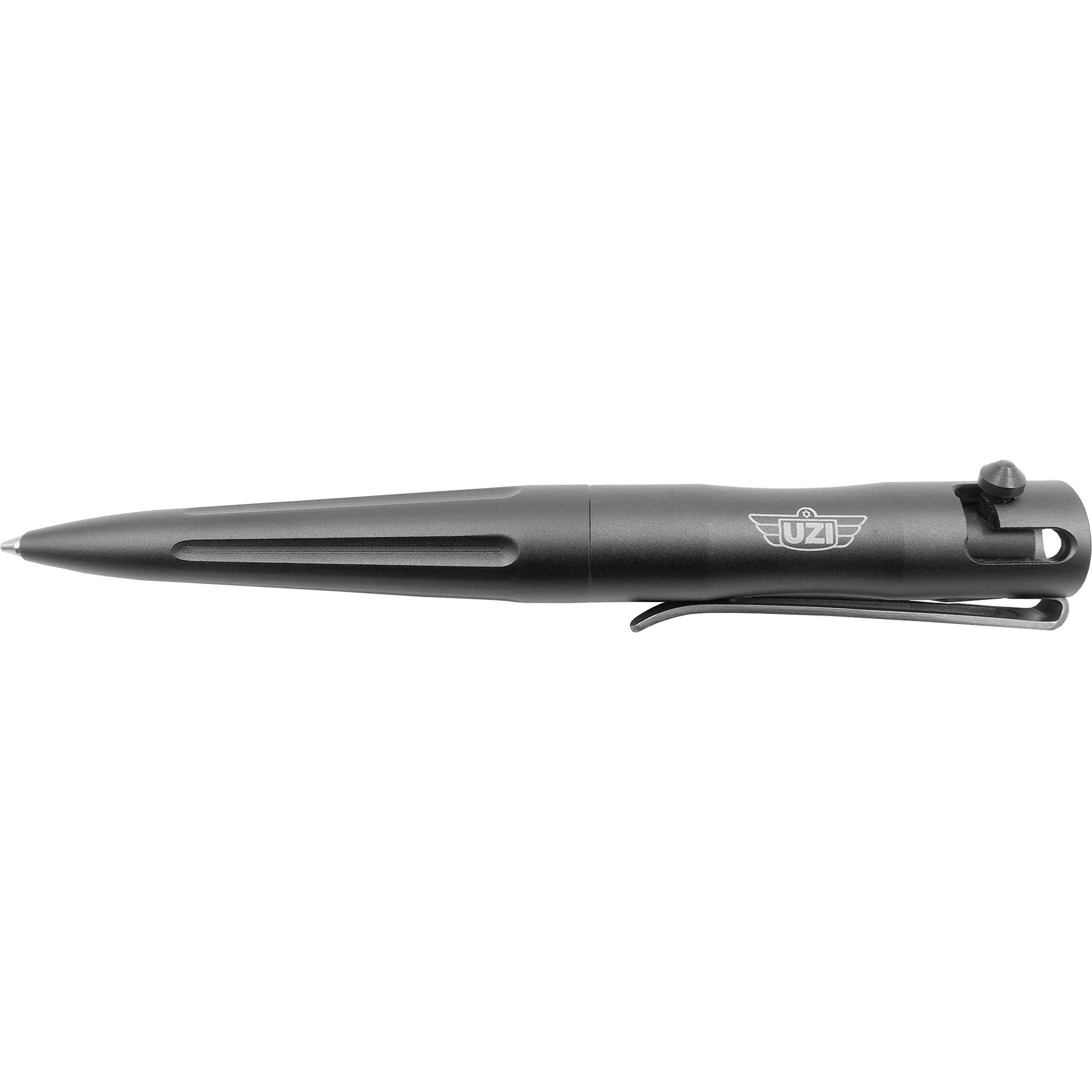 UZI Tactical Bolt Action Pen, Ultra Durable Aircraft Aluminum (UZI-Tacpen15-GM) Ballpoint Writing