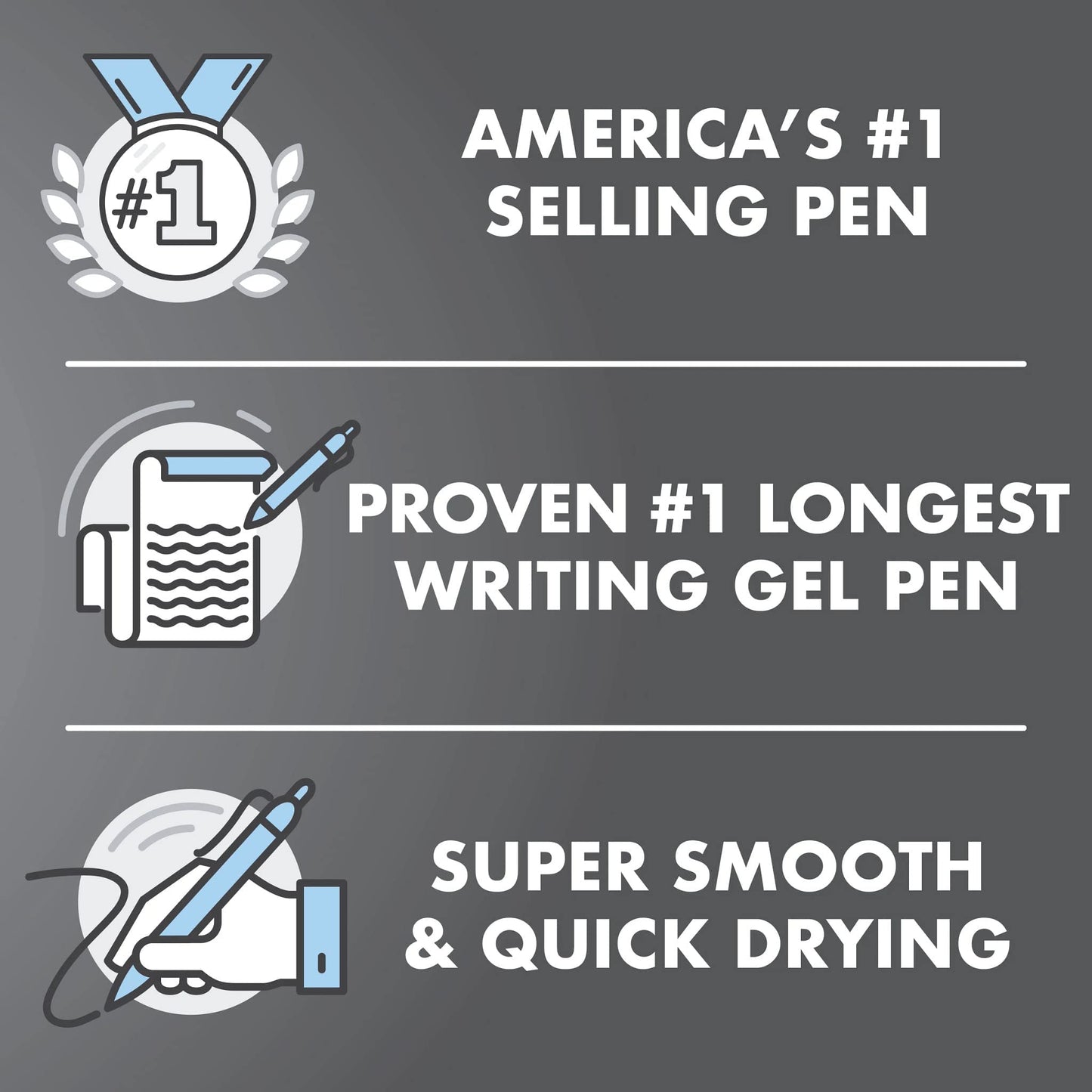 PILOT G2 Premium Refillable and Retractable Rolling Ball Gel Pens, Bold Point, Assorted Color Inks