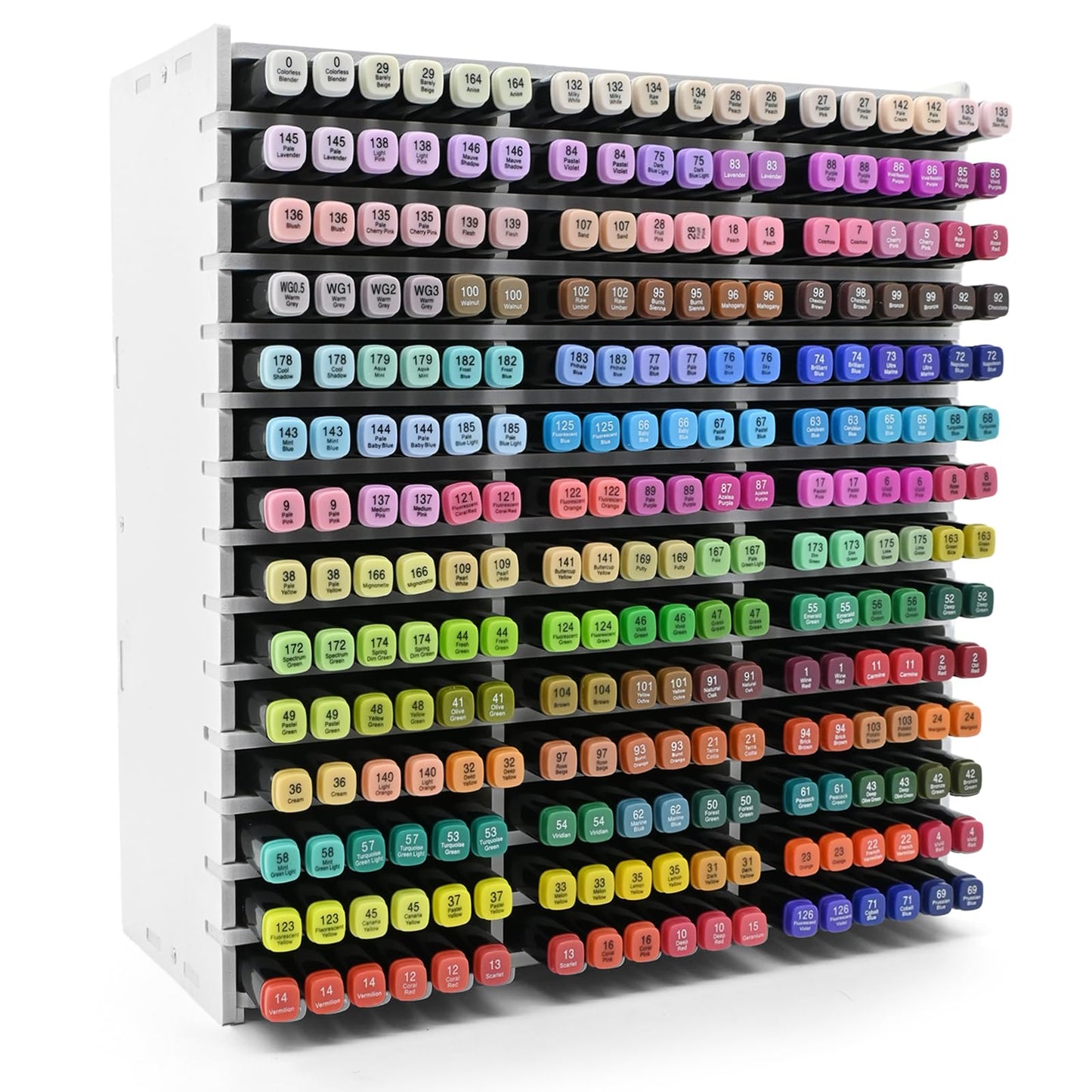 CKAGF Desktop Marker Storage Organizer and Marker Holder for 252 Markers