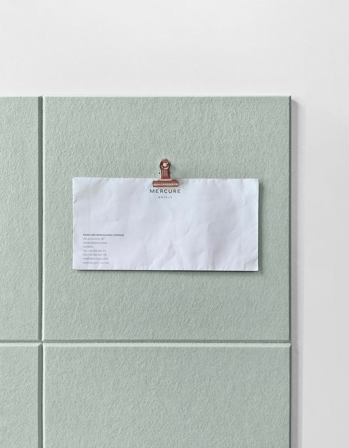 Cork Board 24 x36 Alternative - 6 Pack Felt Wall Tiles with Safe Removable Adhesive Tabs, Cork