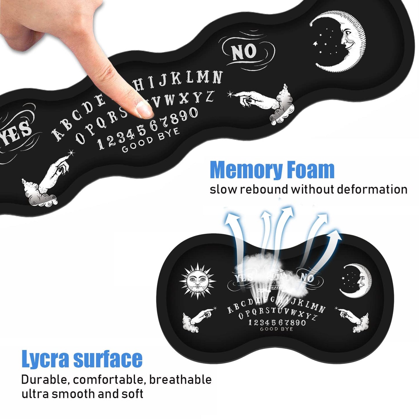 Ergonomic Keyboard Wrist Rest and Mouse Pad Wrist Rest Set, Large XXL Gaming Mousepad 31.5"x 11.8"
