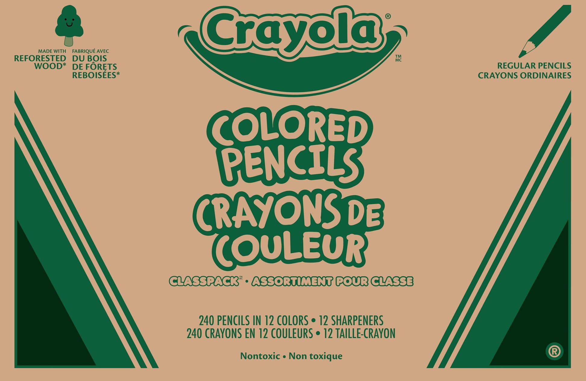 Crayola Colored Pencils Classpack (240ct), Teacher Must Haves, Classroom Essentials, Bulk Colored