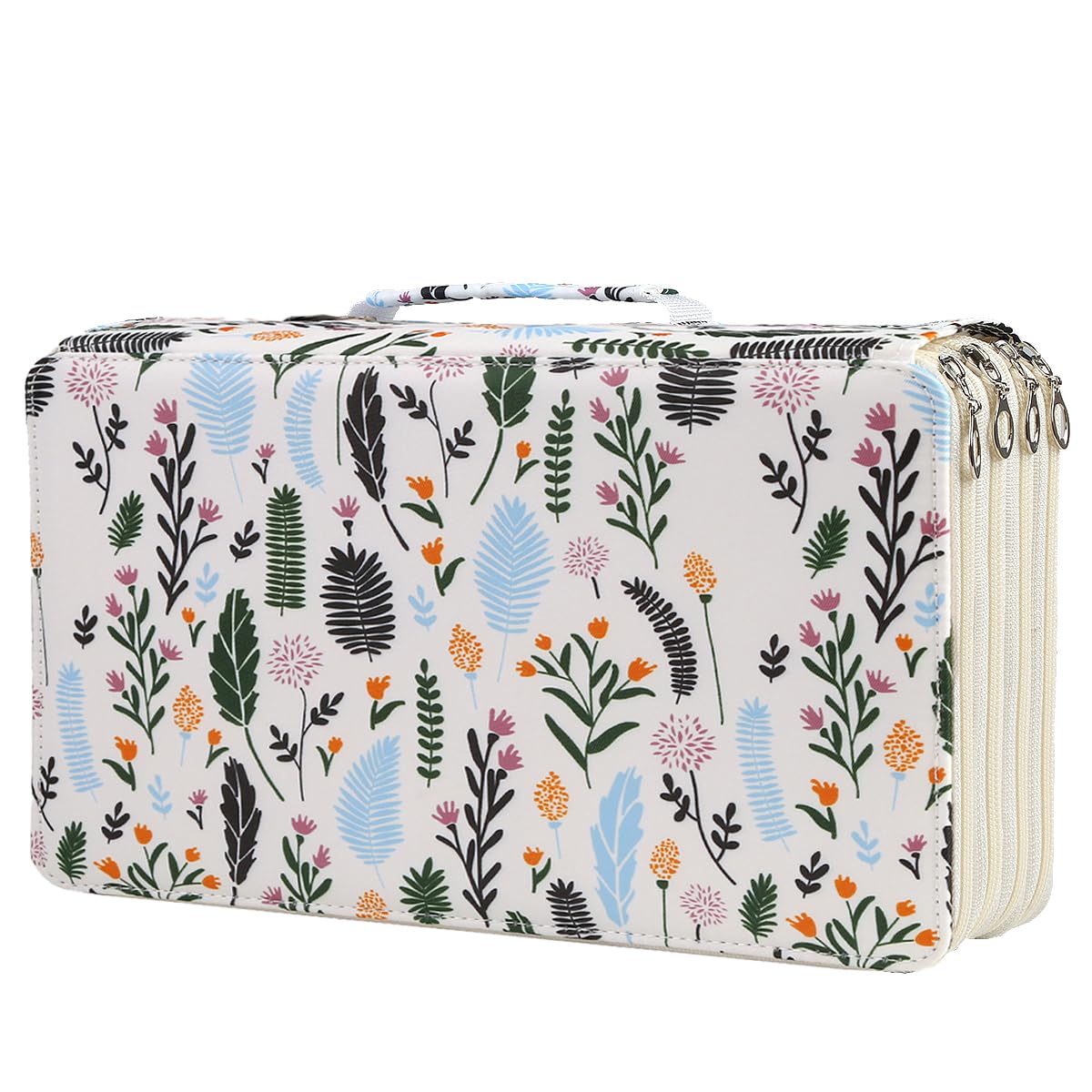 Lbxgap 300 Slots Colored Pencil Case Organizer, 4 Layer Bag