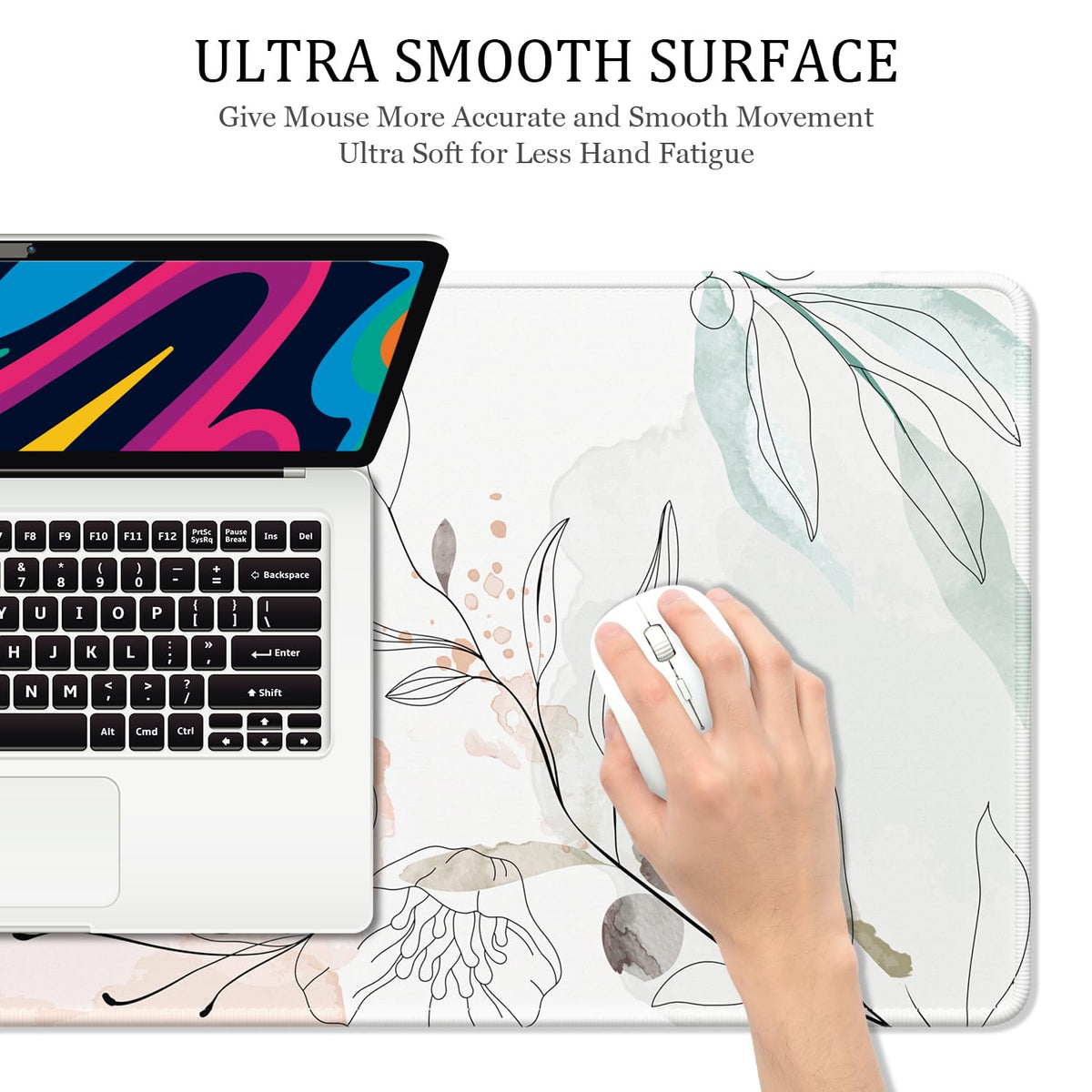 Desk Mat, 32" x 16" XXL Extended Large Gaming Mouse Pad, Desktop Decor Desk Pad, Cute Men Women
