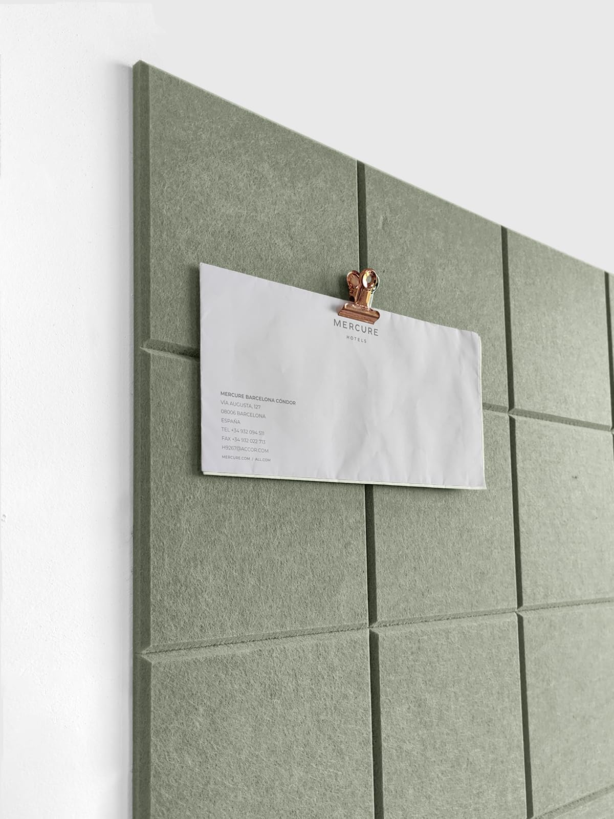 DECORITA Cork Board 24 x36 Alternative - 6 Pack Felt Wall Tiles with Safe Removable Adhesive Tabs