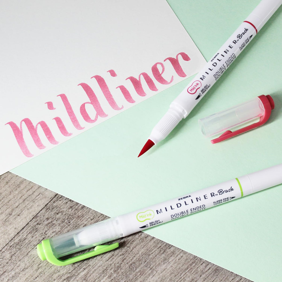 Zebra Pen Mildliner Dual Tip Highlighter Pens - Broad & Fine Tip Double Ended Markers - Pack of
