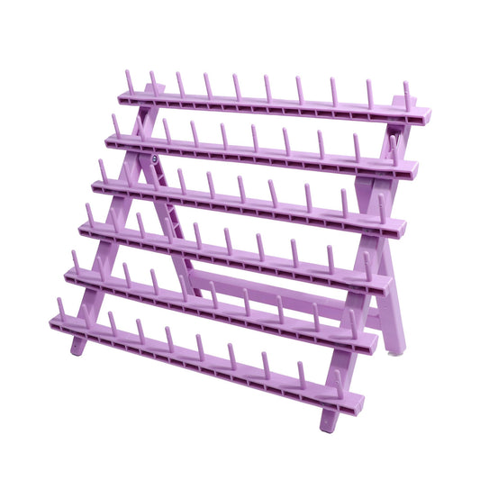 Laflare Braid Rack 60 Spools, PP Braiding Hair Stand, Thread Rack, Sewing Organizer, Quilting
