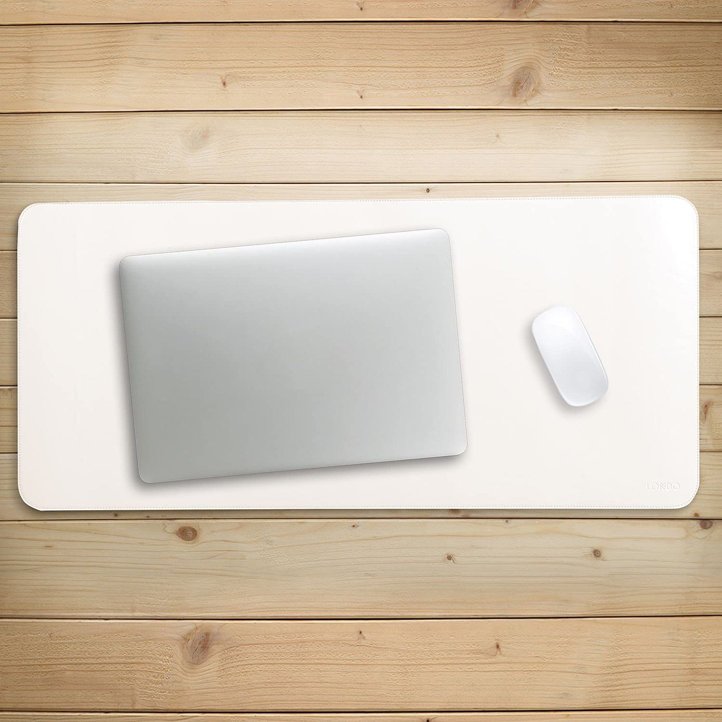 Londo Leather Extended Mouse Pad – Large Desk Mat for Office & Gaming, Smooth Writing Surface
