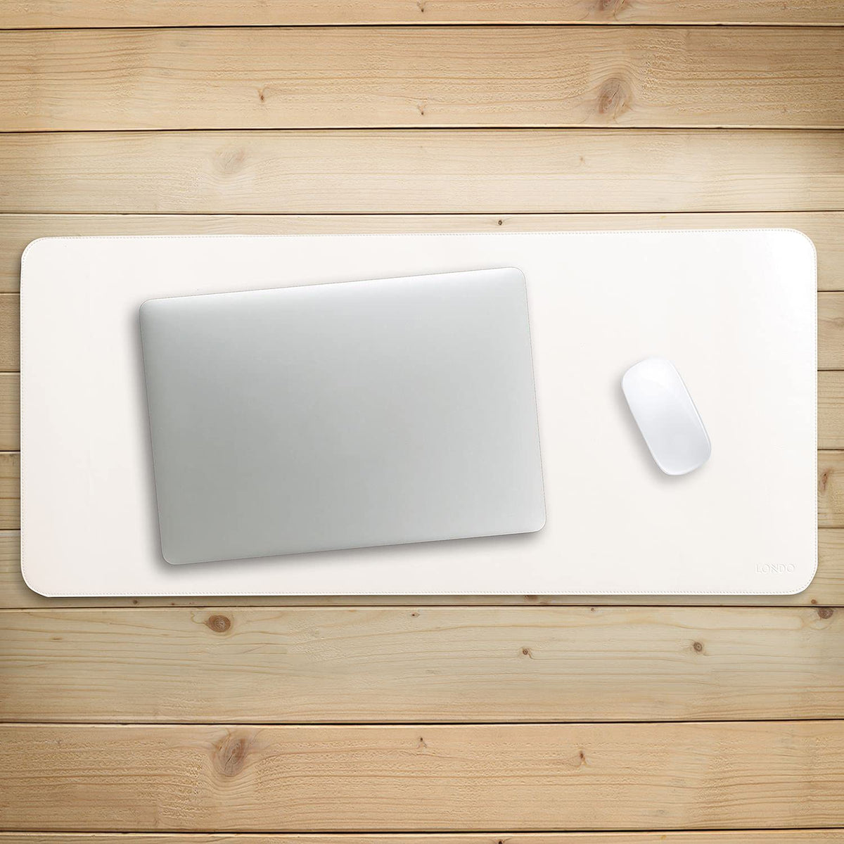 Londo Leather Extended Mouse Pad – Large Desk Mat for Office & Gaming, Smooth Writing Surface