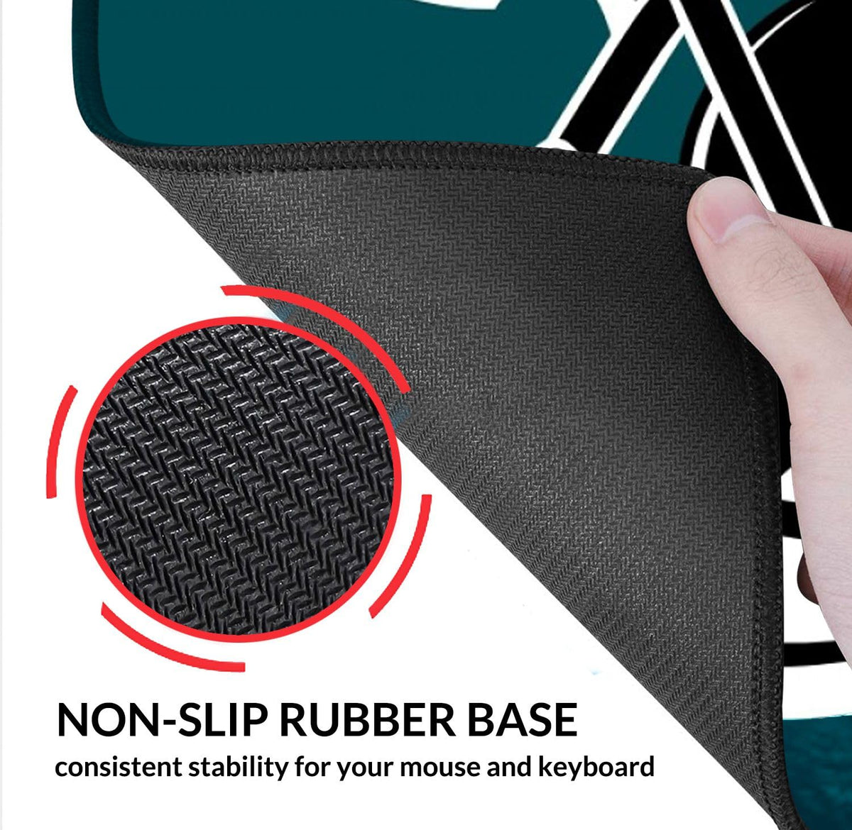 Large Stitched Edges Gaming Mouse Pad,31.5 X 13.8 Inch Mousepad for Laptop Computer Desktop