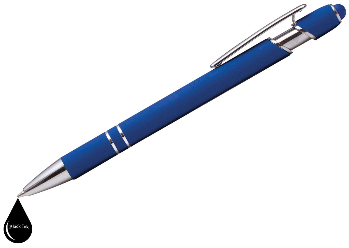 Express Pencils Rubberized Soft Touch | Burst of Color | Ballpoint Pen with Stylus Tip a stylish