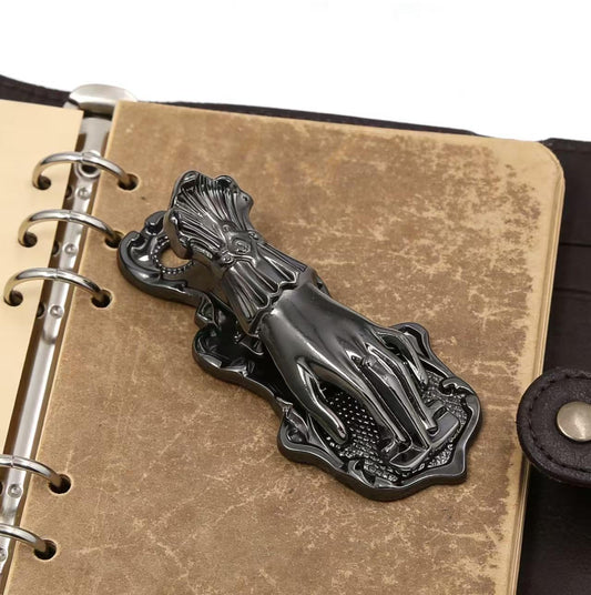 Lady's Hand Shaped Metal Paper Clip Binder Clips Page Holder Vintage Bullet Junk Journal Clips Book