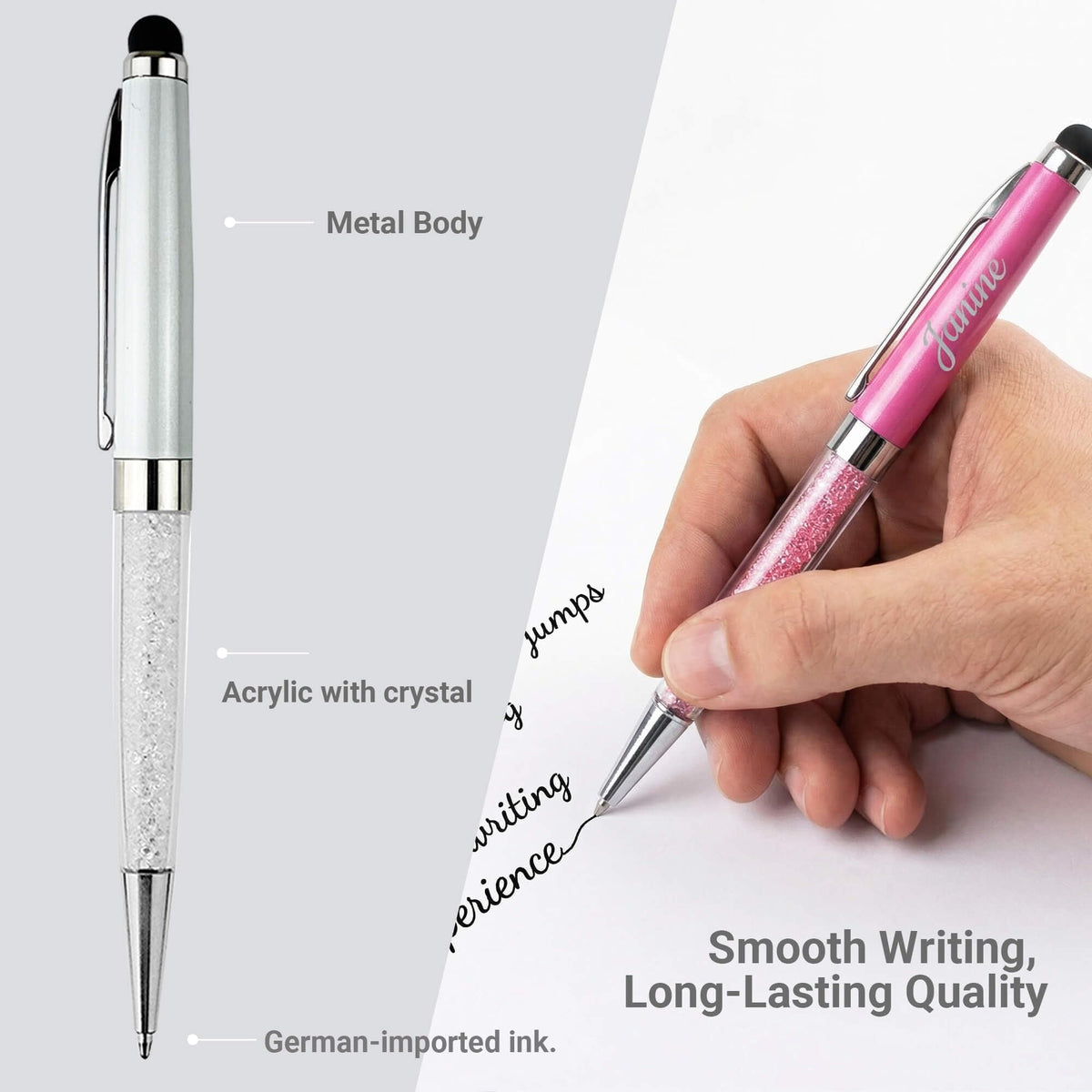 Yastar Personalized Ballpoint Pens Gift for Office, Anniversaries, Nurse