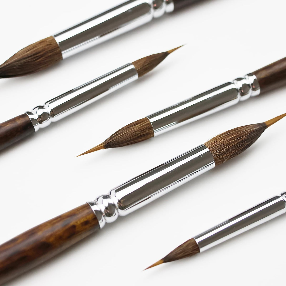 GACDR Watercolor Liner Brush Set, 5Pcs Extended Needle Point Brushes Set