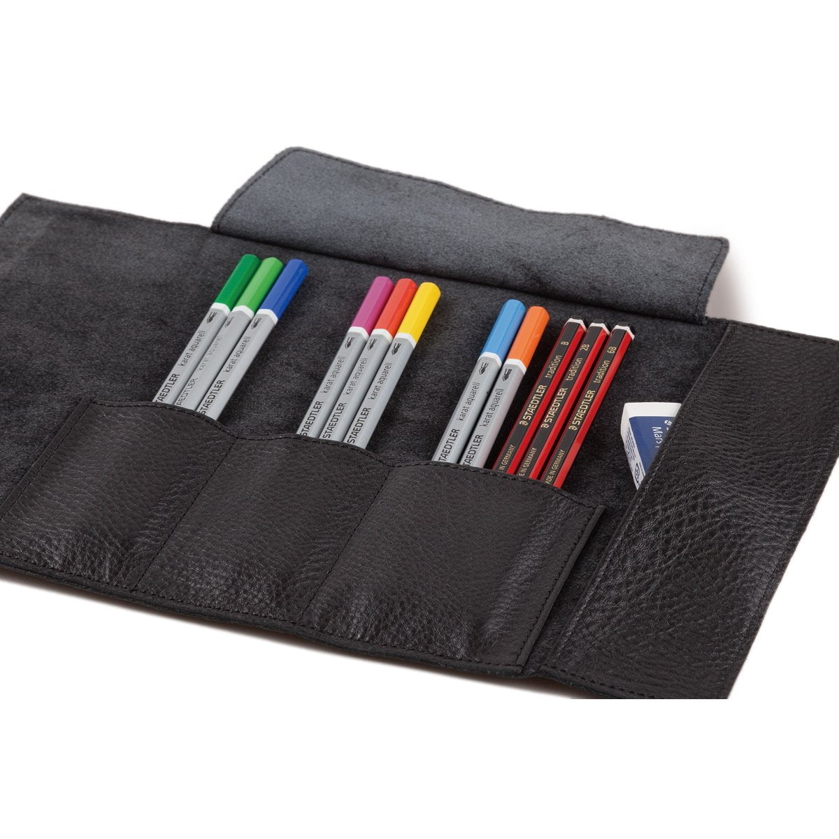 Staedtler Pencil Case Leather Pencil Case Black 900 LC-BK