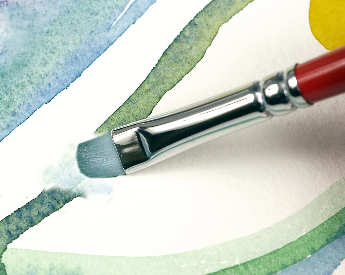 Creative Mark Scrubber Watercolor Brushes - Professional Watercolor Brushes for Scrubbing