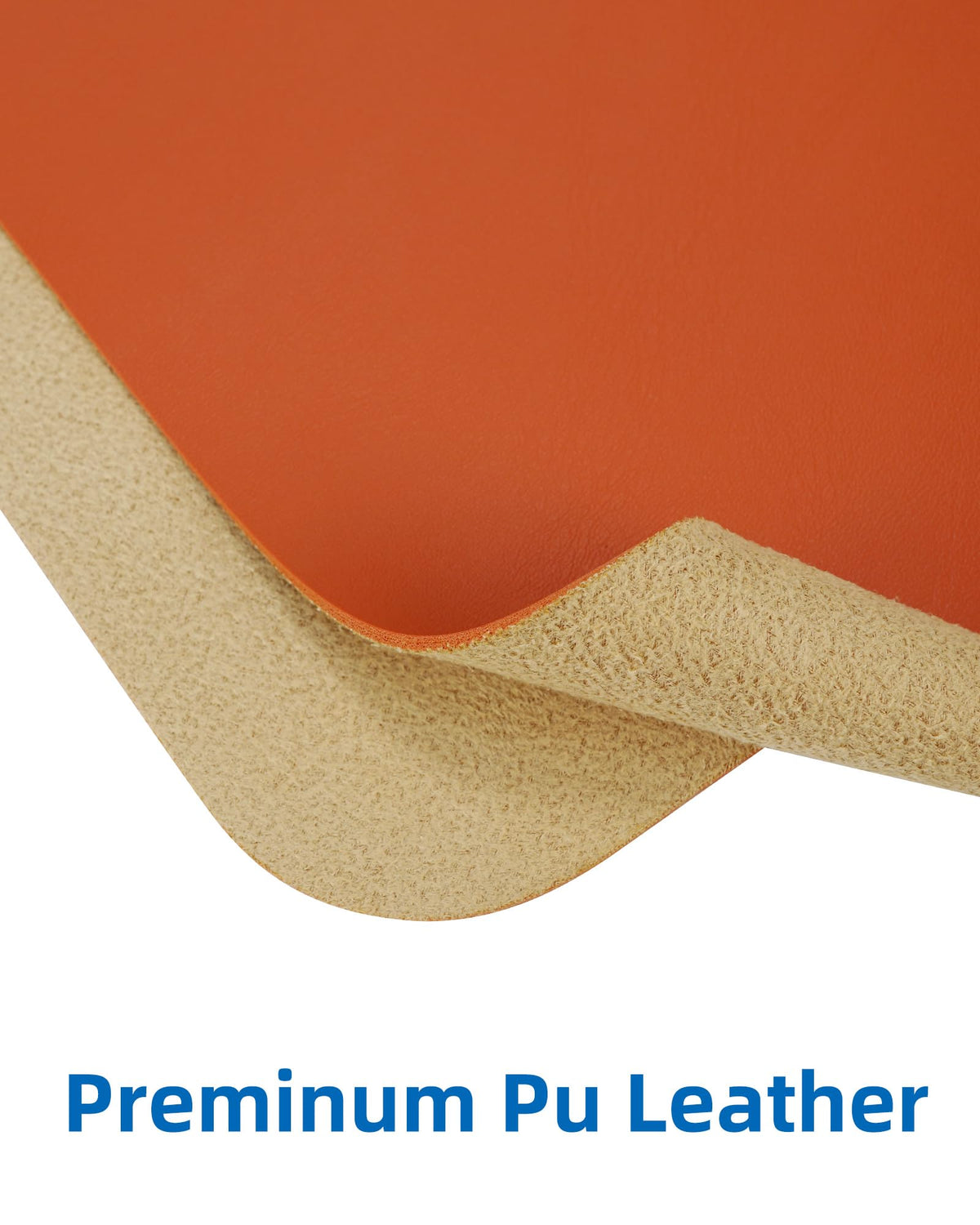 Leather Desk Pad Protector,Mouse Pad,Office Desk Mat, Non-Slip PU Leather Desk Blotter,Large Desk