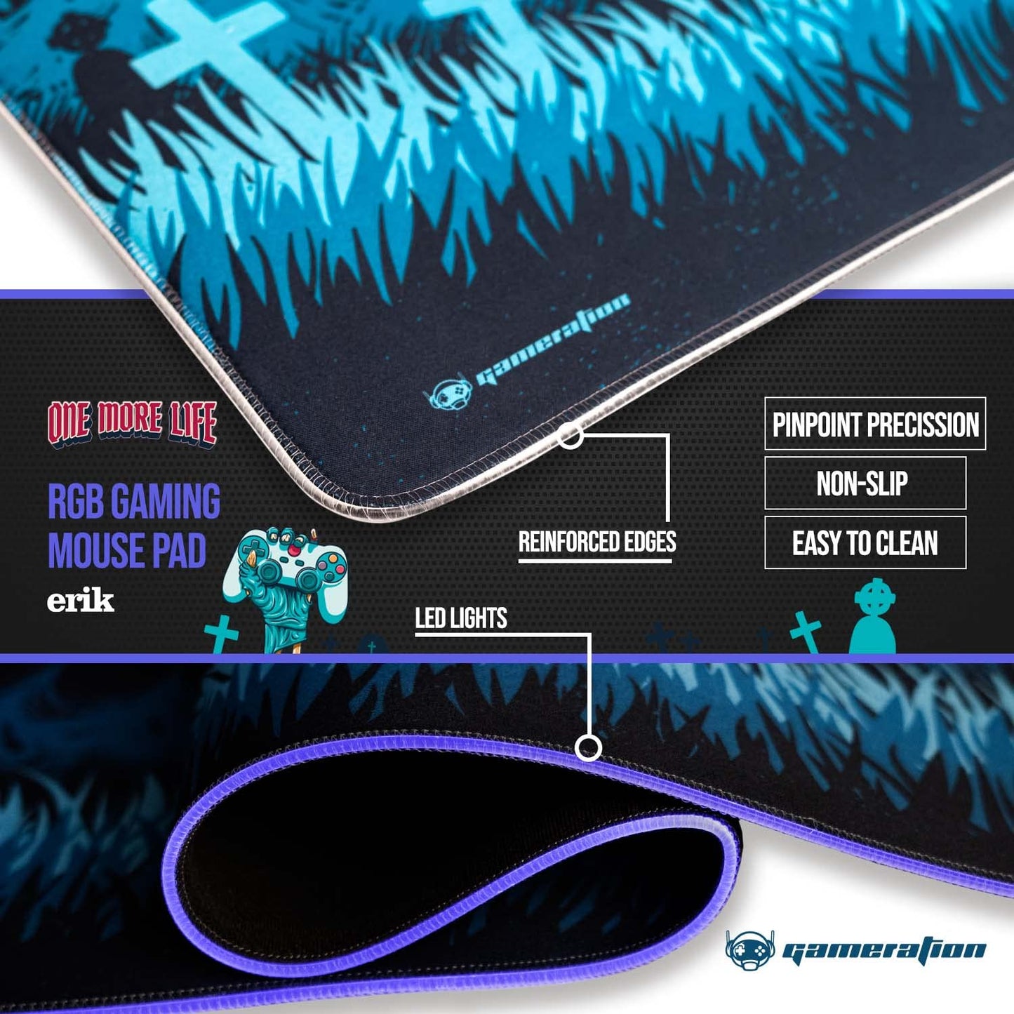 Grupo Erik One More Life Mouse Pad Gaming