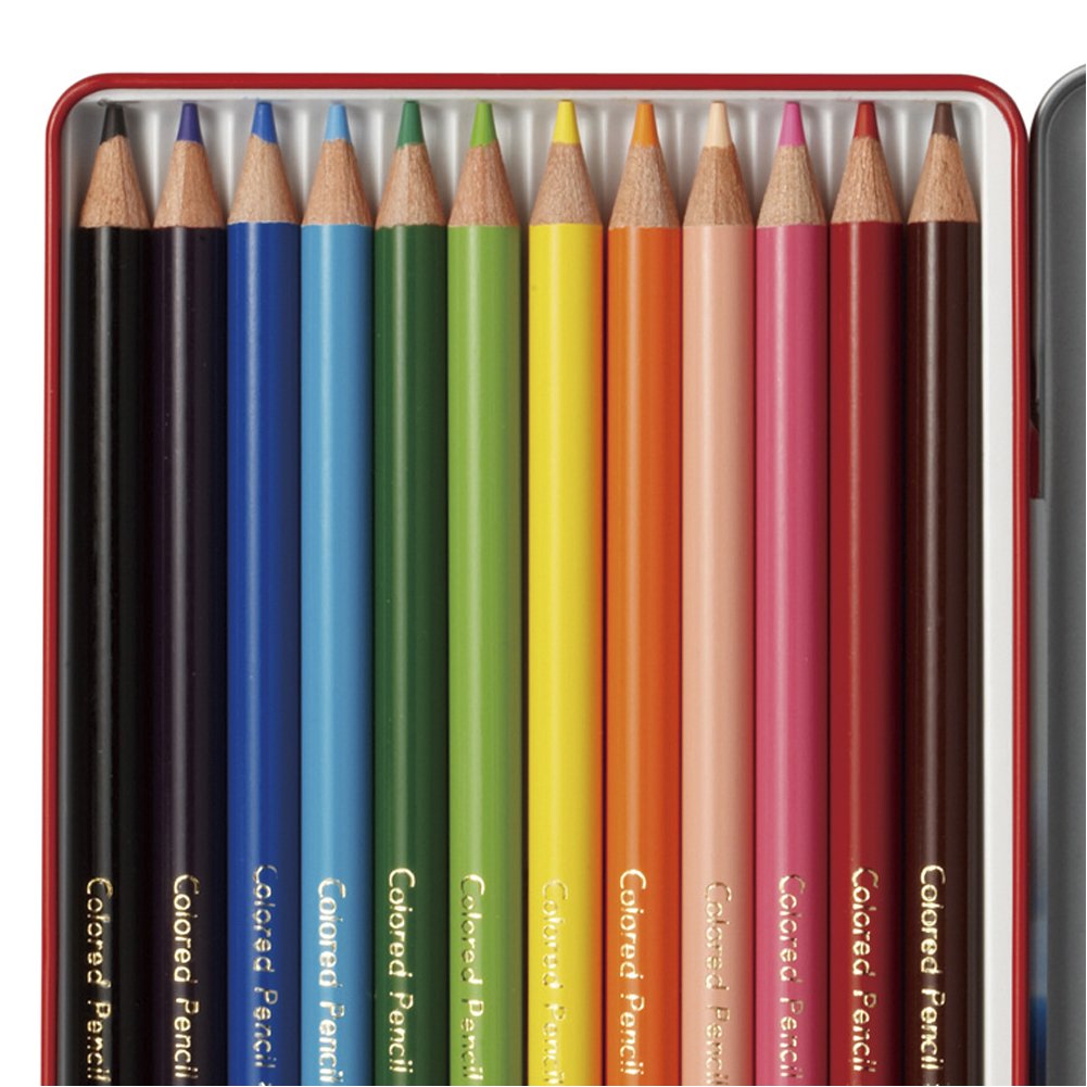 Mitsubishi Pencil Co., Ltd. colored pencil 880 Grade Uni palette 12 colors blue K88012CPLT.33
