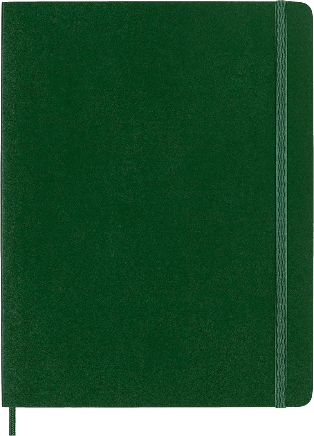 Moleskine Classic Notebook, Soft Cover, XL (7.5" x 9.5") Ruled/Lined, Myrtle Green, 192 Pages