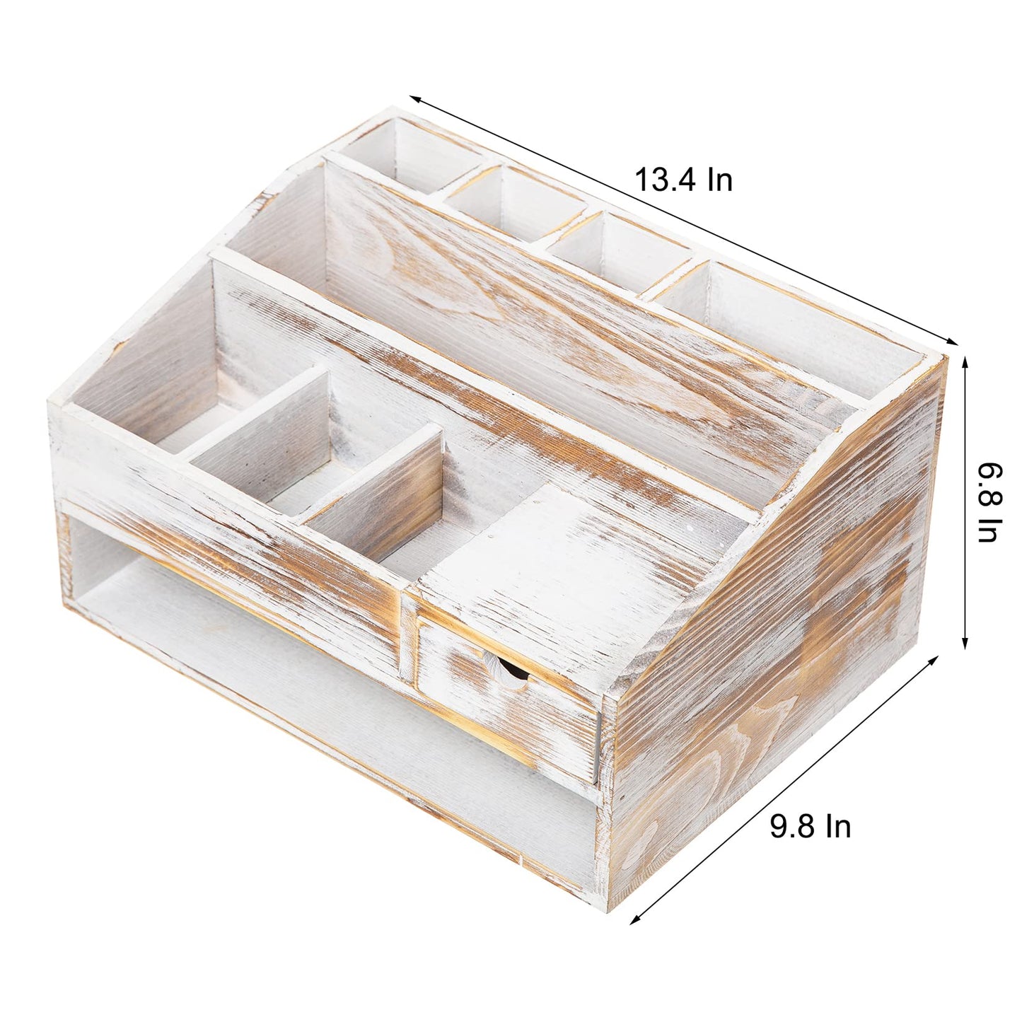 VERGOODR Wood Desk Drawer Organizers with File Organizer Pen holder Office Decor combo Organization