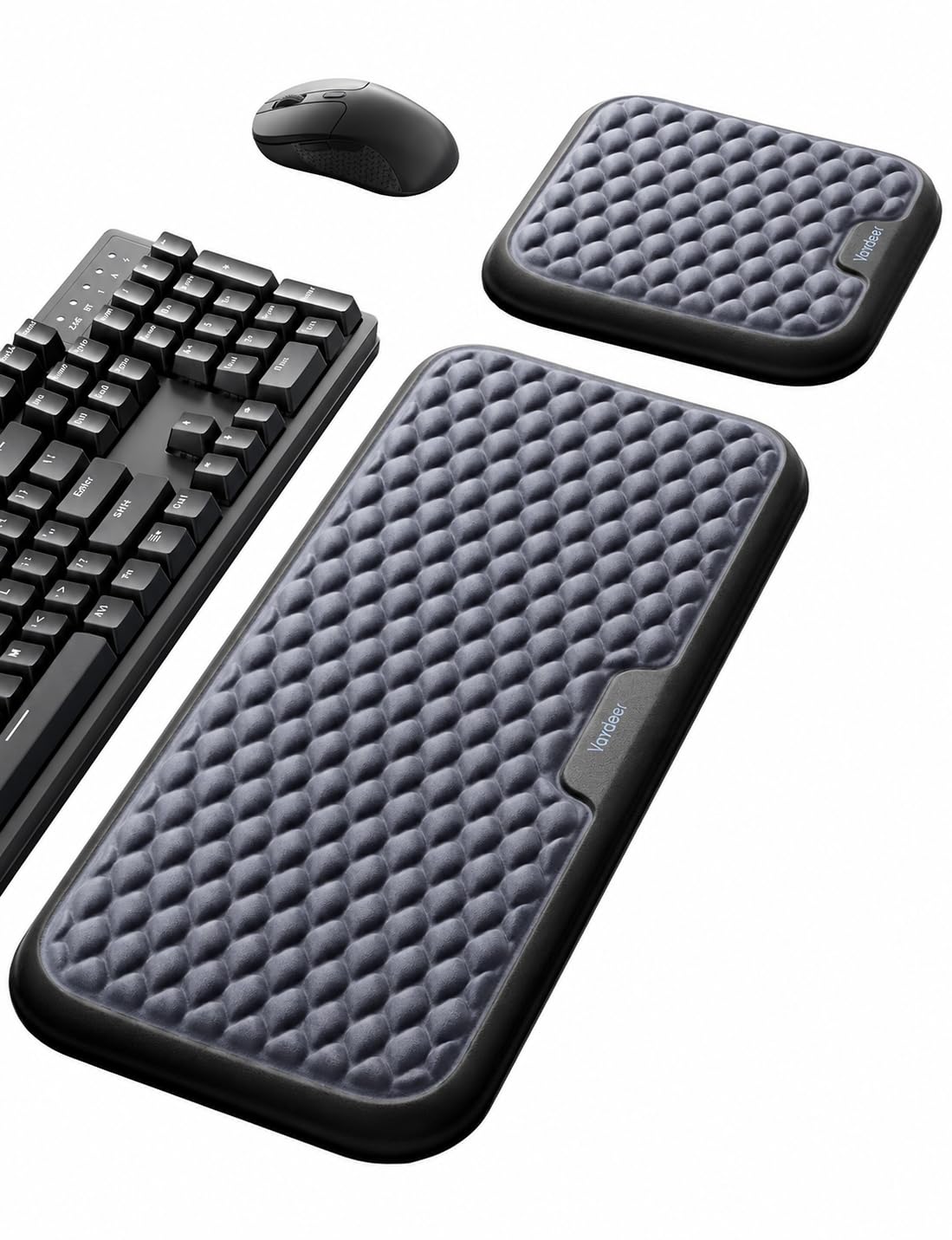 Vaydeer Extra Large Wrist Rest Set for Keyboard and Mouse, Computer Ergonomic Wrist Support