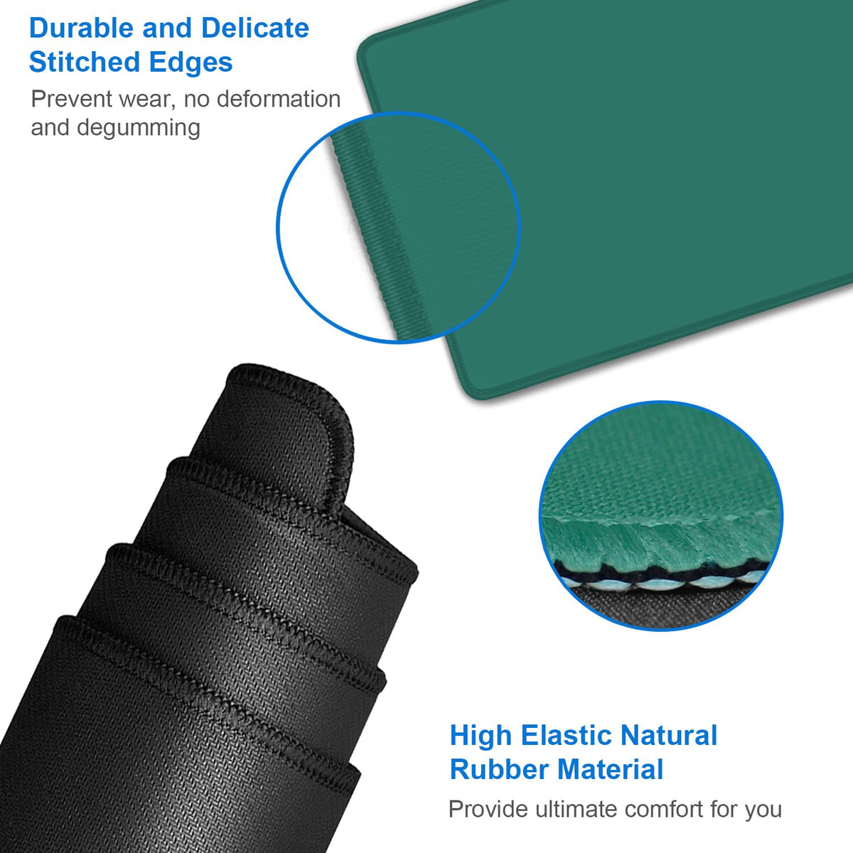 Mouse Pad Large, 31.5x15.7 inch Gaming Computer Keyboard Mouse Mat, Water Resist Non-Slip Mousepad