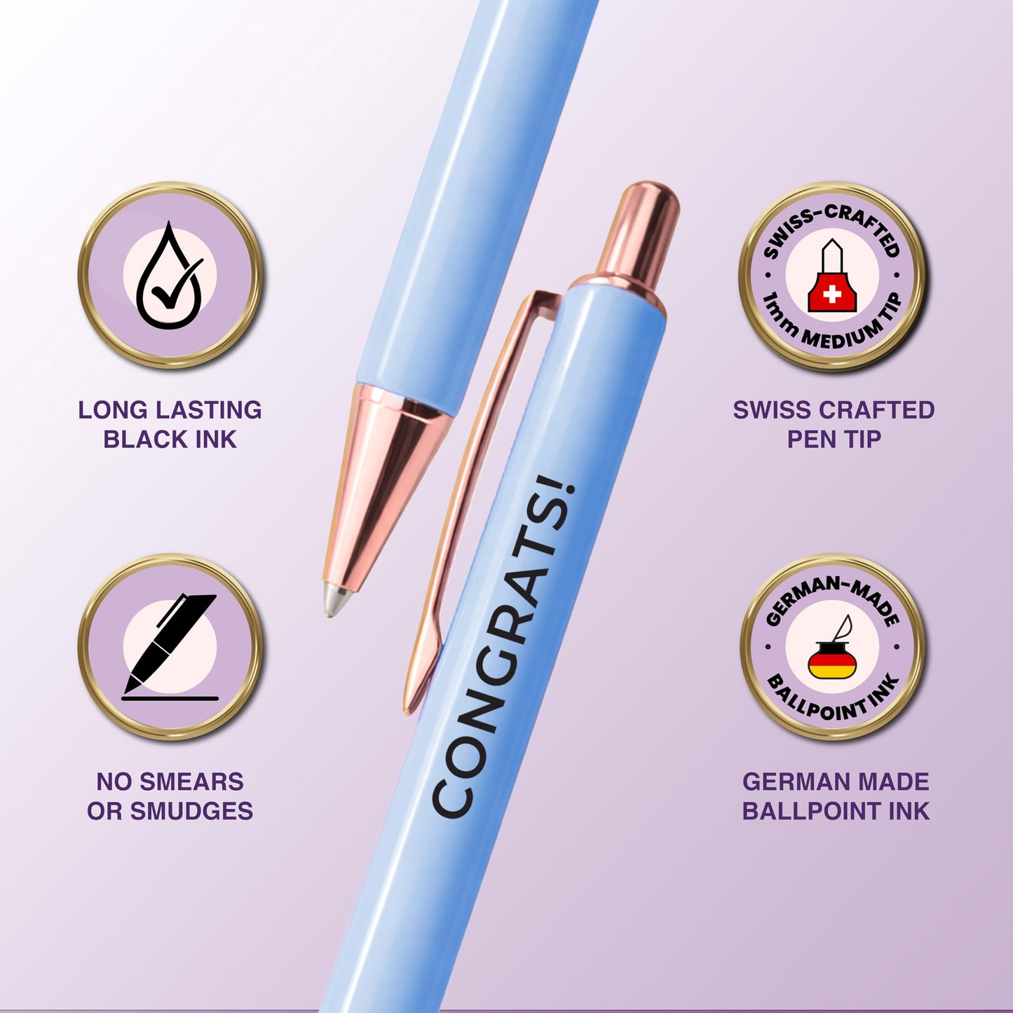 MESMOS 3pcs High End Luxury Congratulations Gifts for Women, Job Promotion Gifts for Women, Thank