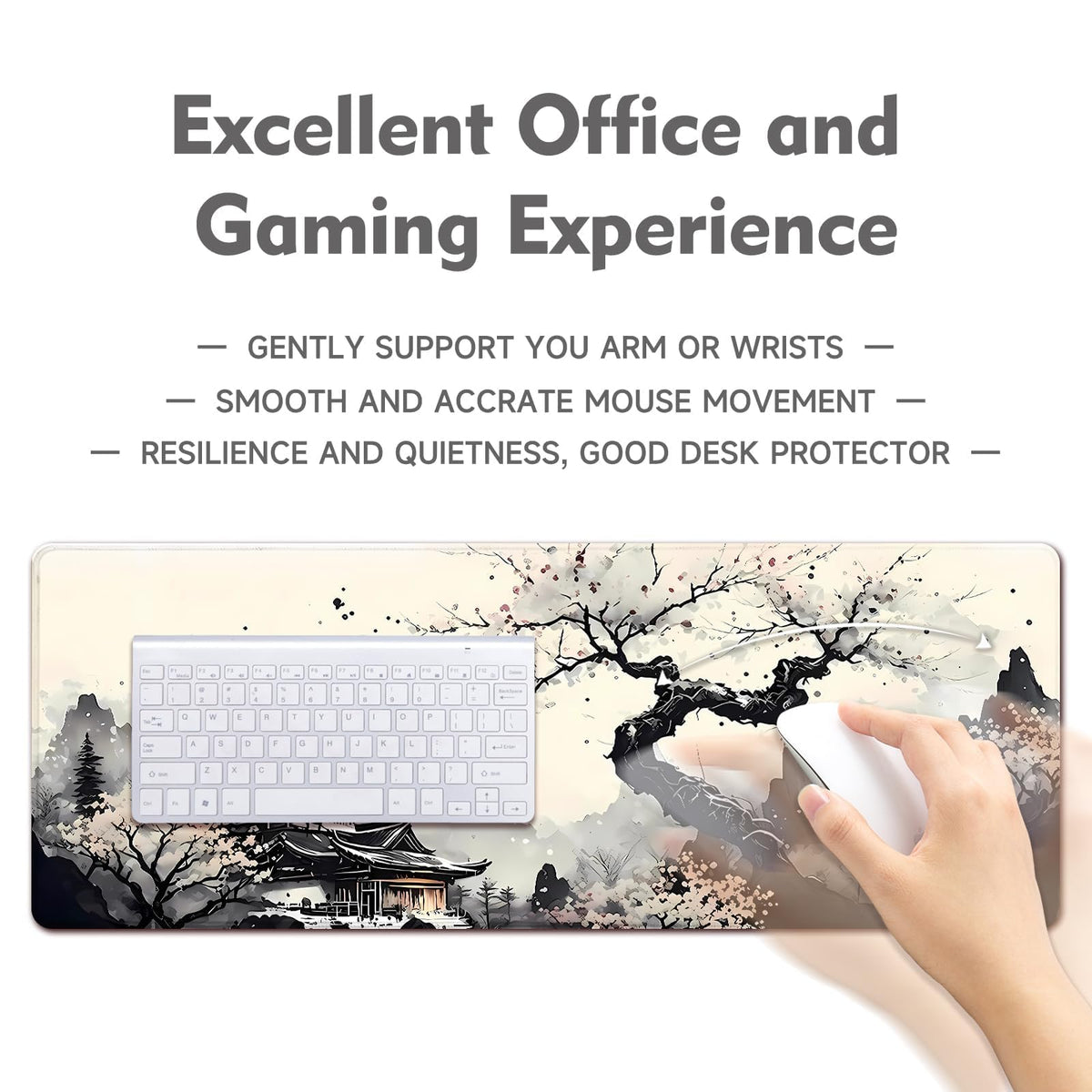 Gaming Mouse Pad Desk Pad XL Large Mouse Mat Keyboard Mat Office Desk Decor AccessoriesKeyboard Mat