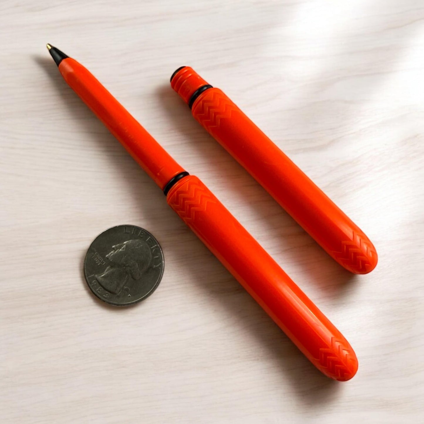 Pokka Pen - the USA Made Pocket Pen – 8 Pack – compact, affordable, lightweight, EDC black ink