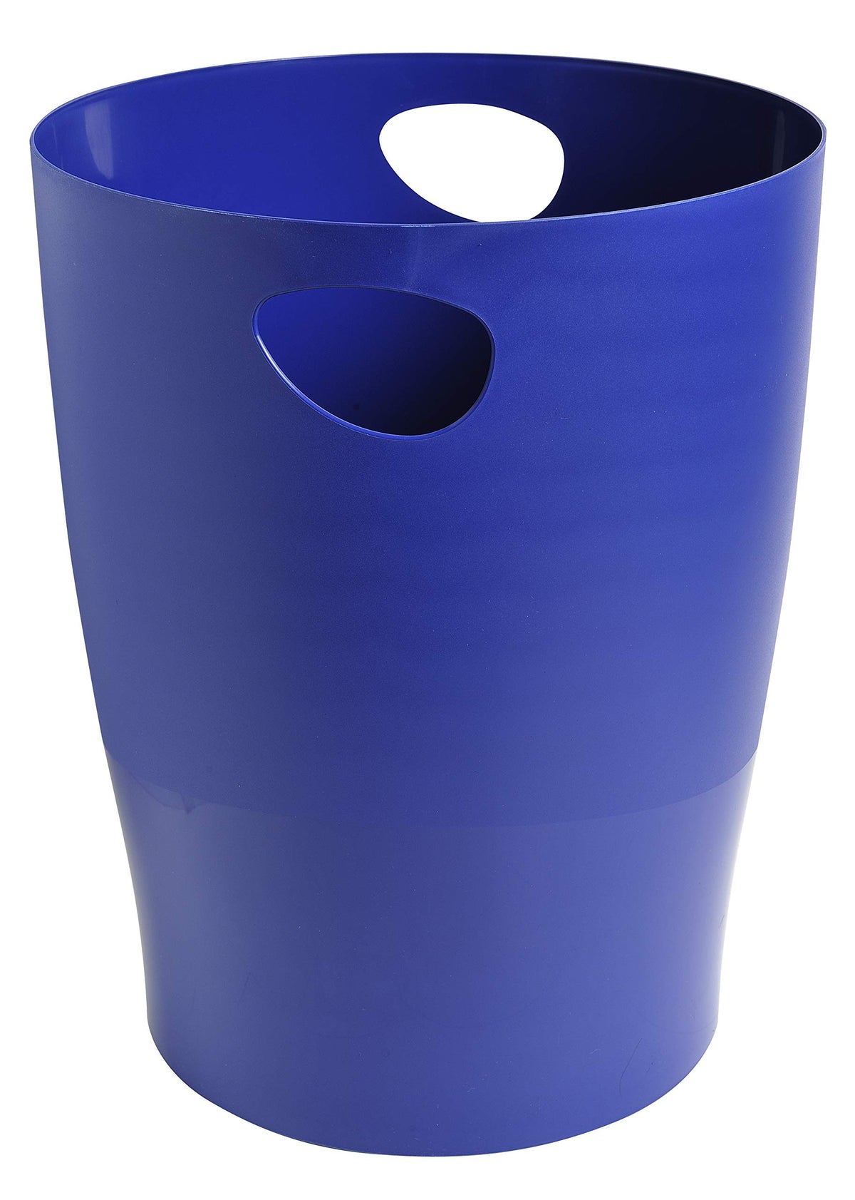 EXACOMPTA - Ref. 45303D - 1 Waste Paper Basket with ECOBIN BeeBlue Handles in PP - Large Capacity