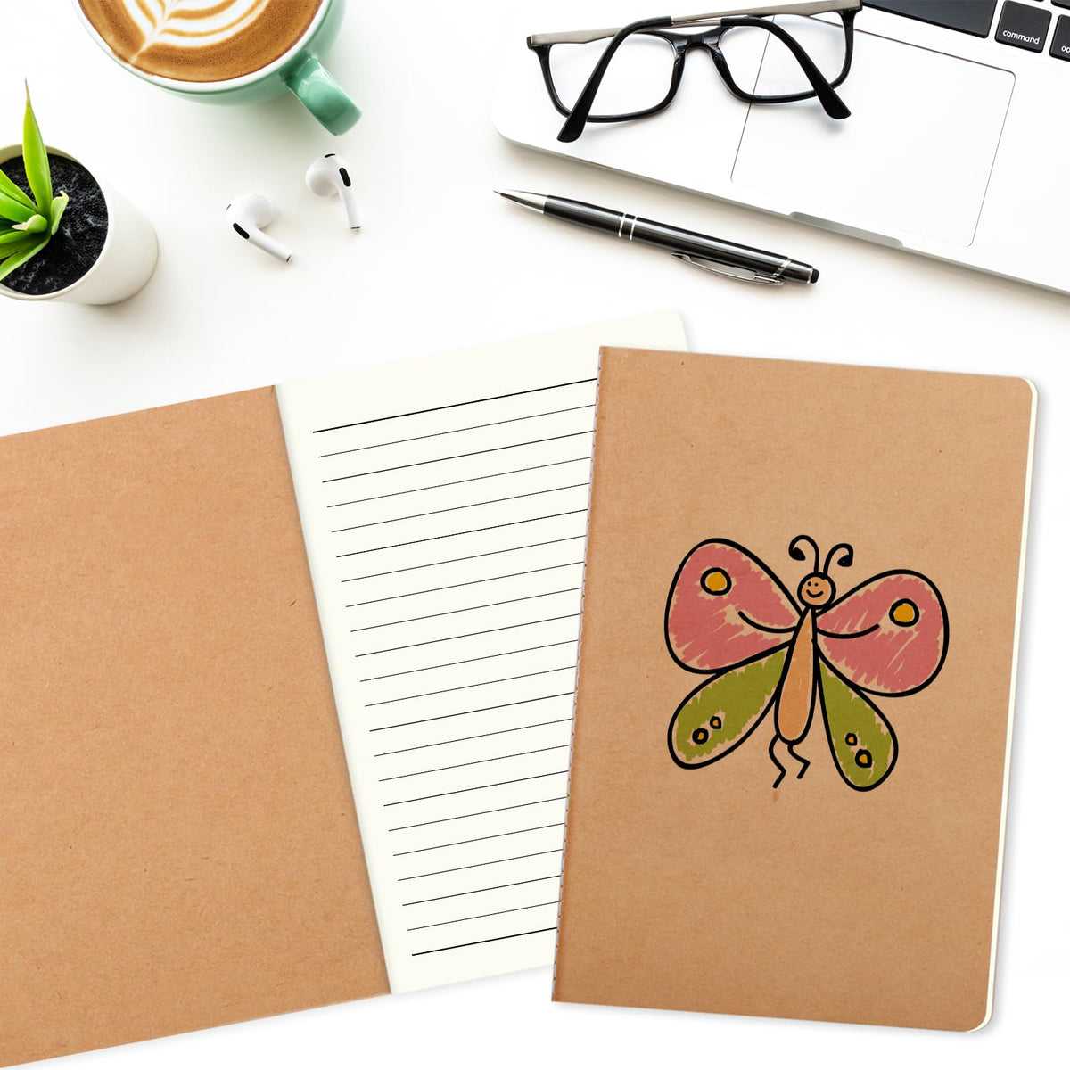 zmybcpack 12 Pack A5 Lined Notebooks, 8.26"x5.5", Composition Notebook